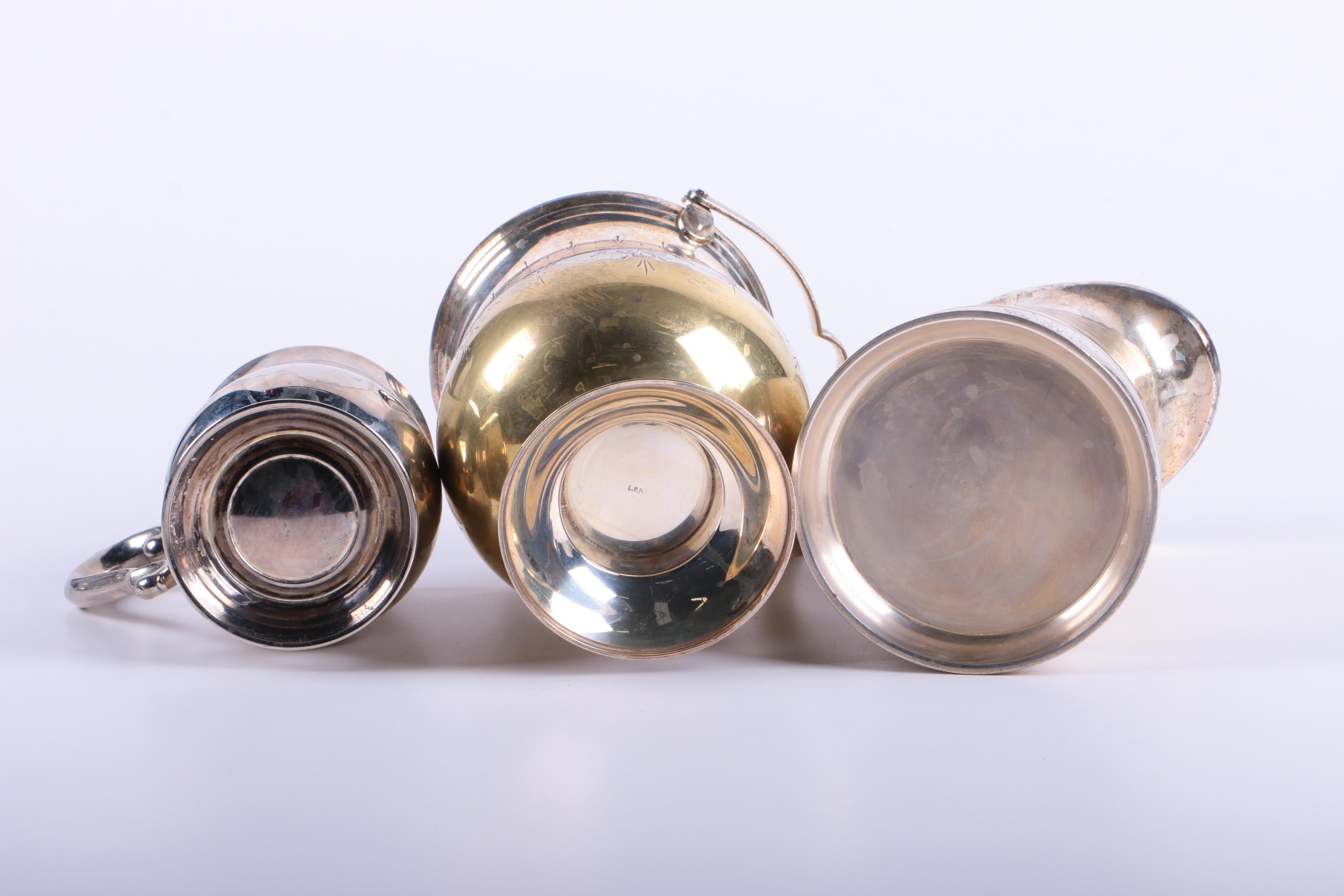 Vintage and Antique Yeoman Plate, F.B. Rogers and Other Silver Plate Tableware