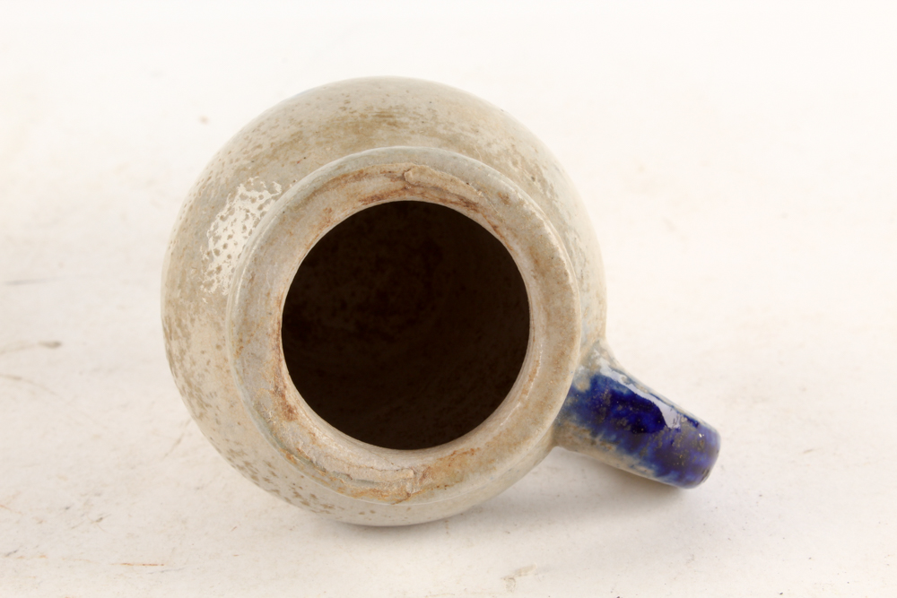 Antique Miniature Detrick Distilling Co. "Motto Jug" and Stoneware Jug