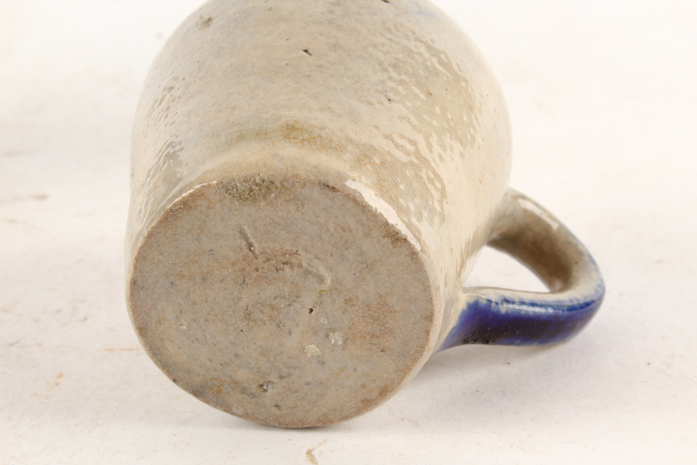 Antique Miniature Detrick Distilling Co. "Motto Jug" and Stoneware Jug