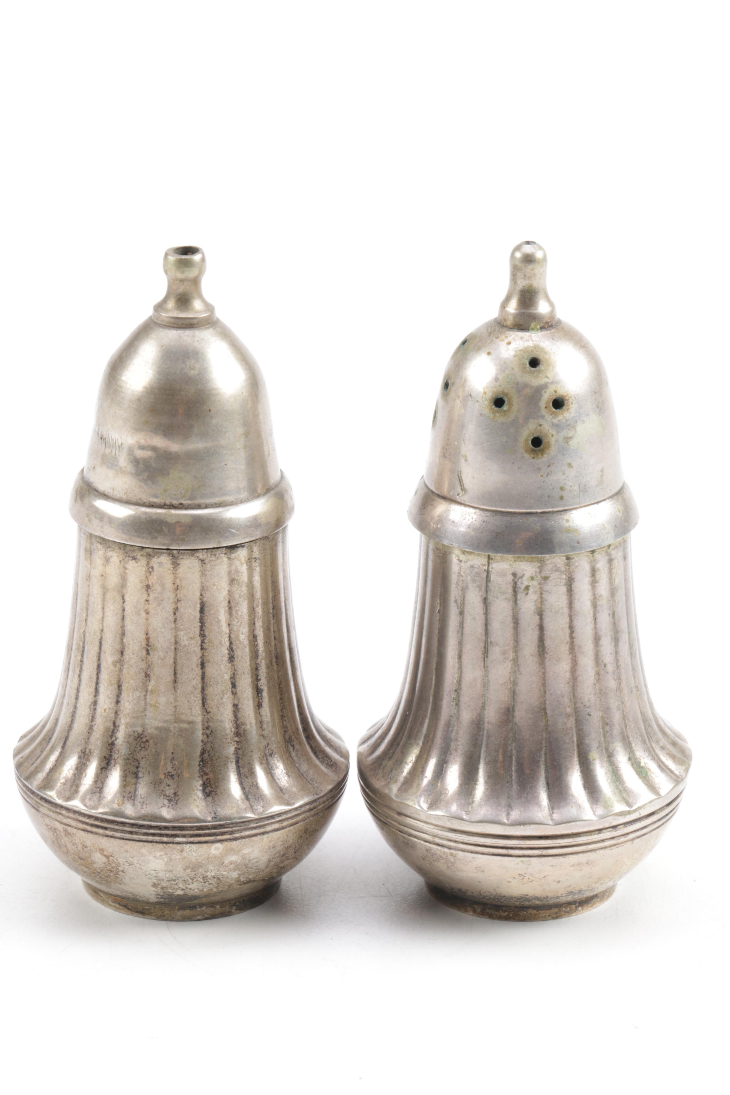 Silver-Plated and Toned Shaker Collection Including Oneida