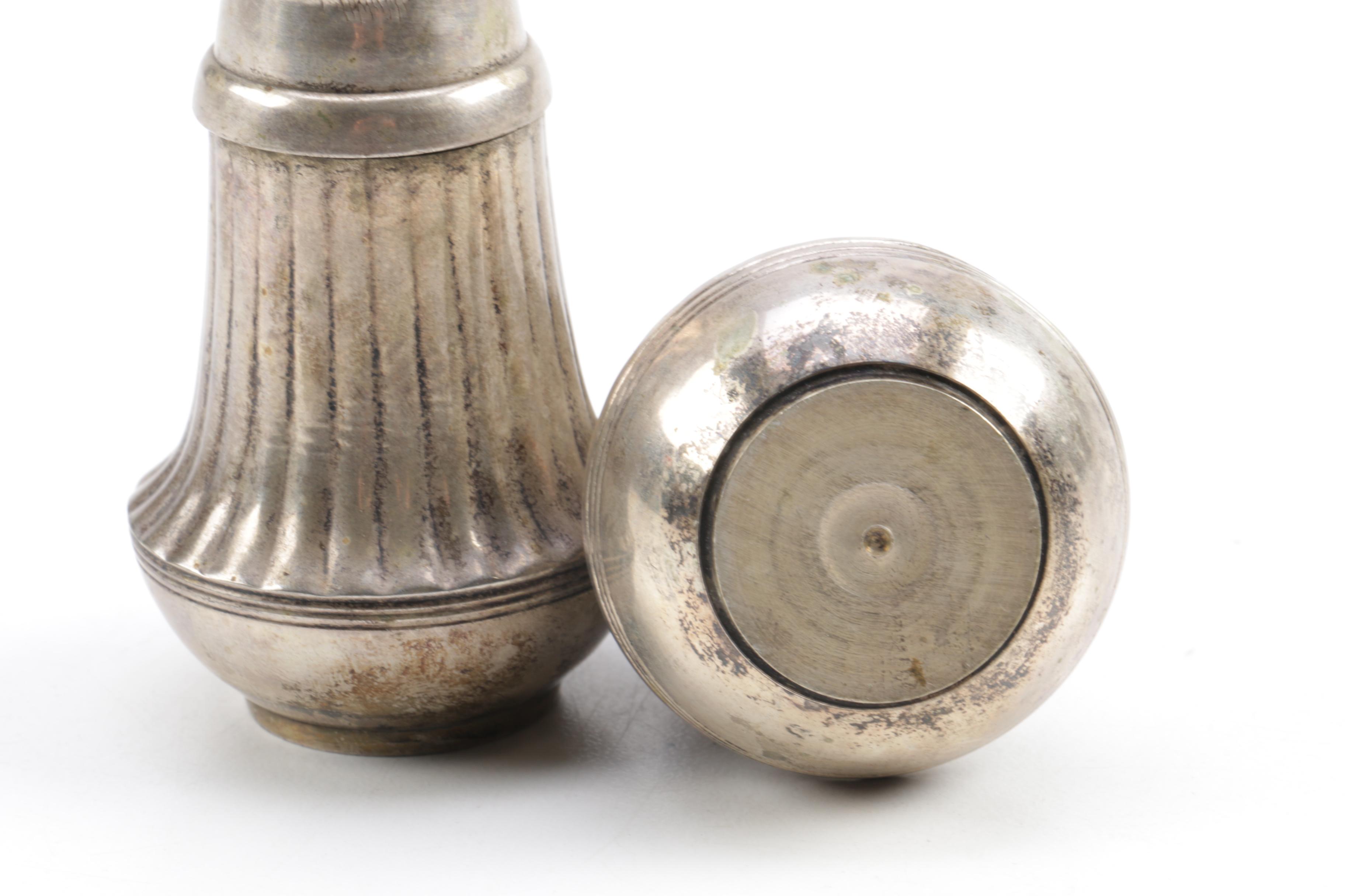 Silver-Plated and Toned Shaker Collection Including Oneida
