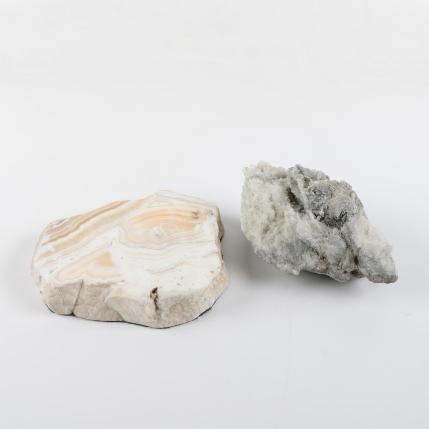 Travertine and Calcite Specimens