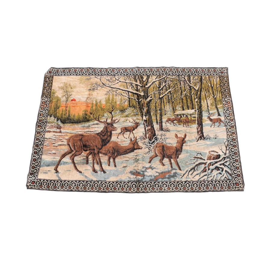Winter Landscape Tapestry