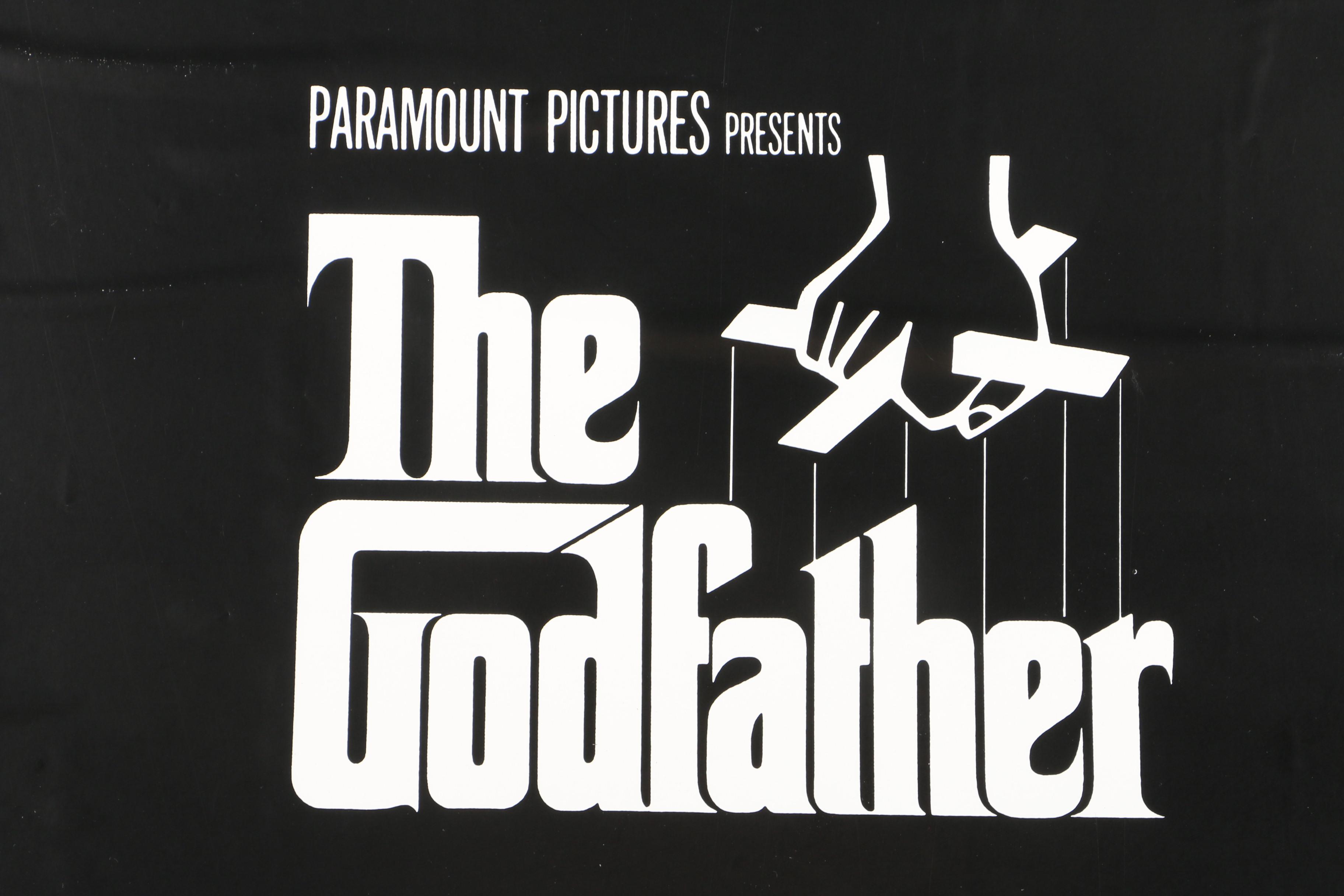 Offset Lithograph on Paper of "The Godfather" Film Poster