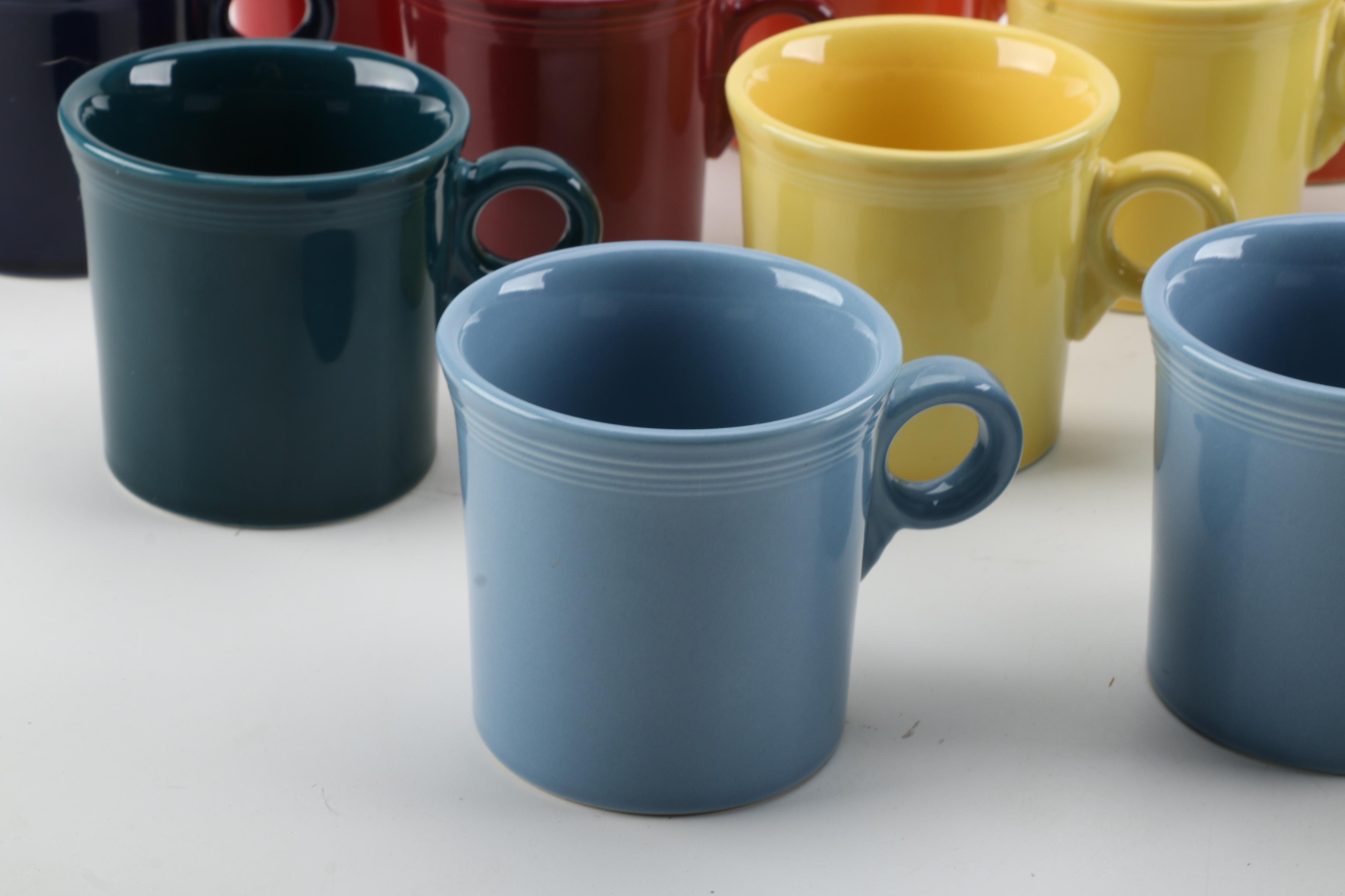 Homer Laughlin "Fiesta" Stoneware Mugs