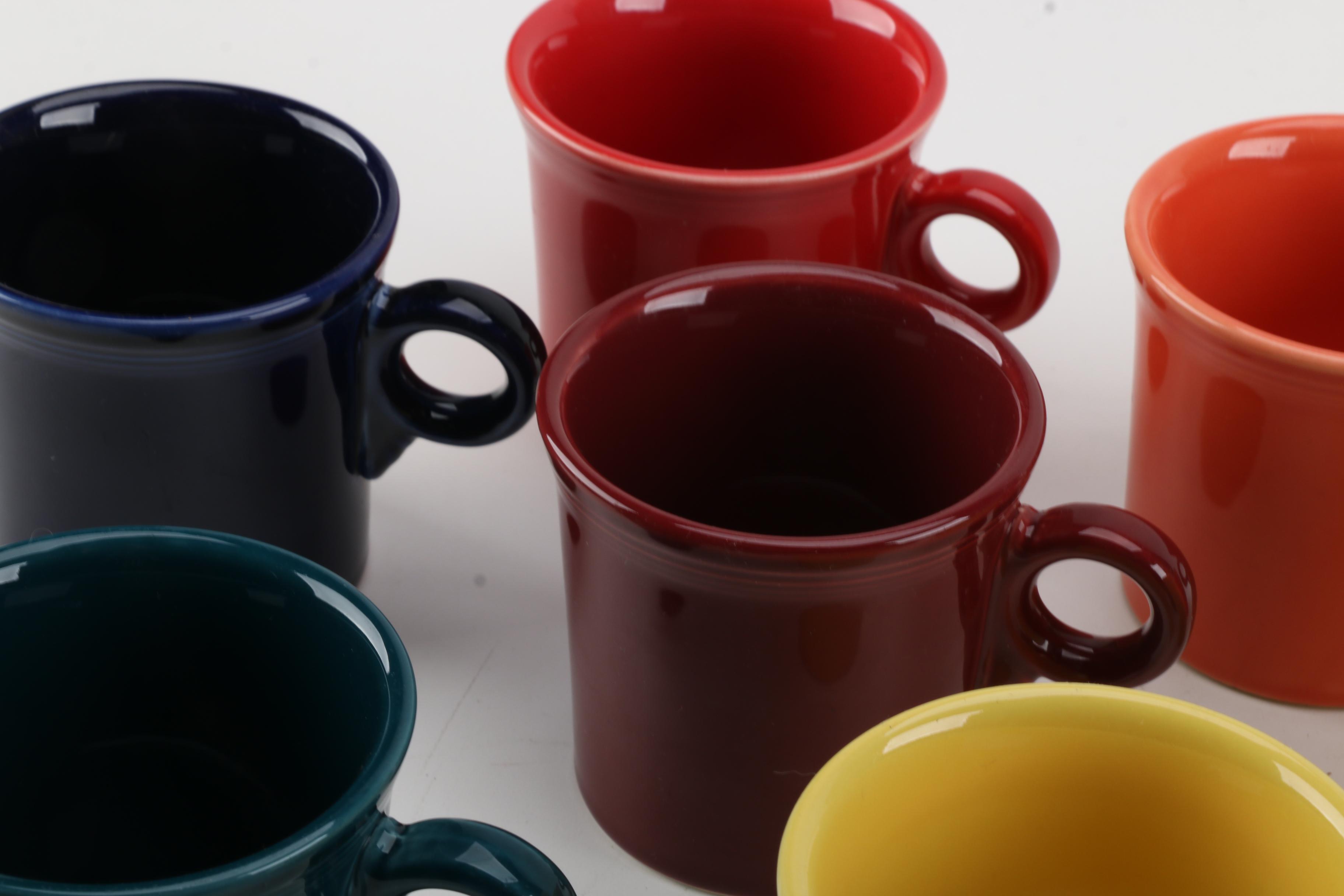 Homer Laughlin "Fiesta" Stoneware Mugs