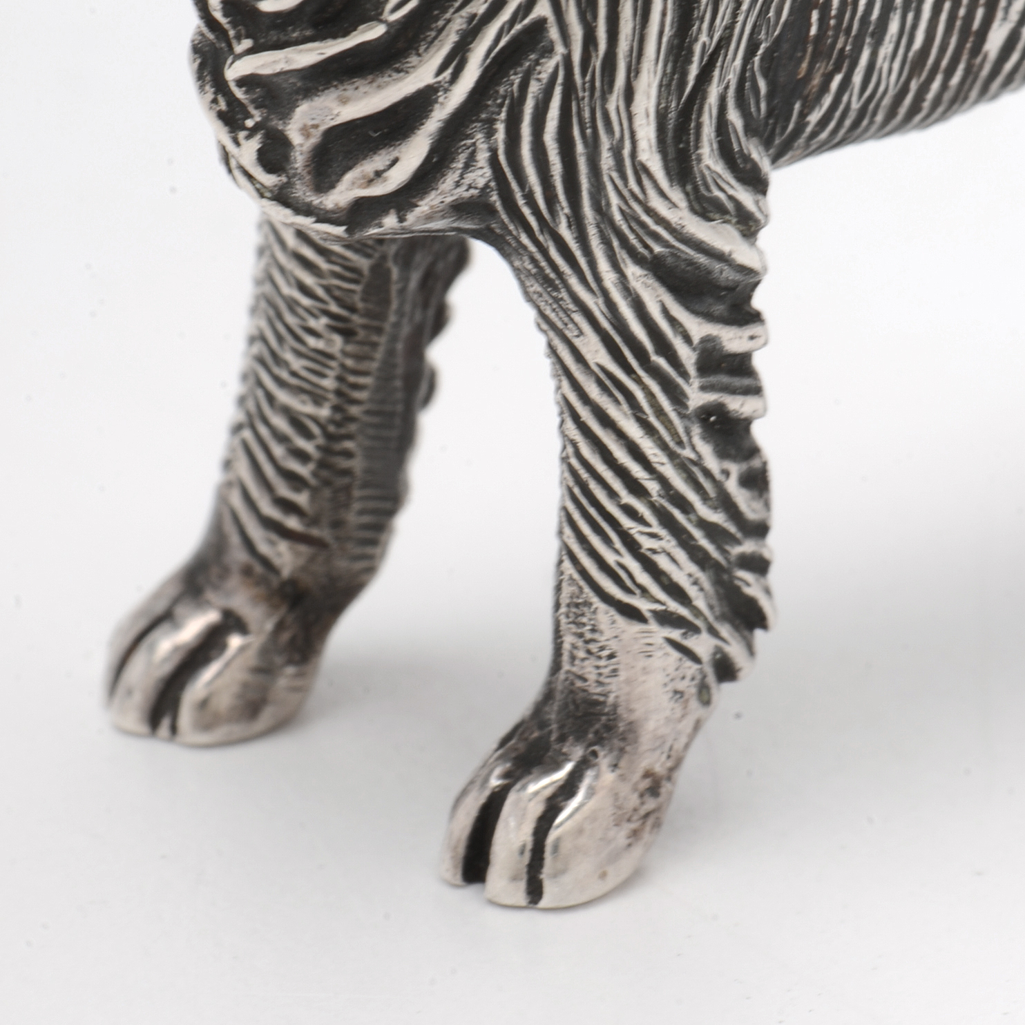 Vintage S. Kirk & Son Sterling Silver "Setter" Dog Figure in Miniature