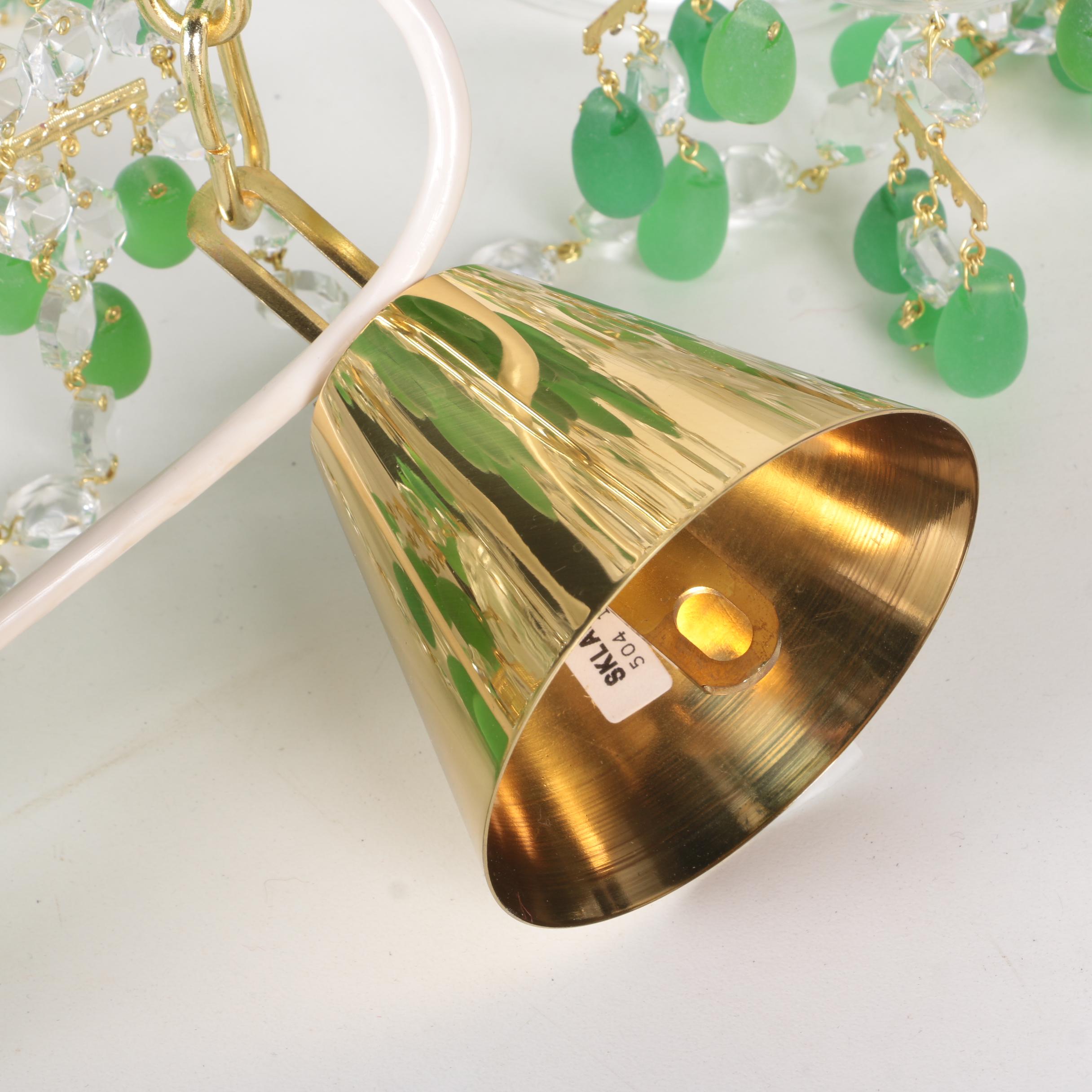 Czech Sklarny Bydzov Crystal Chandelier