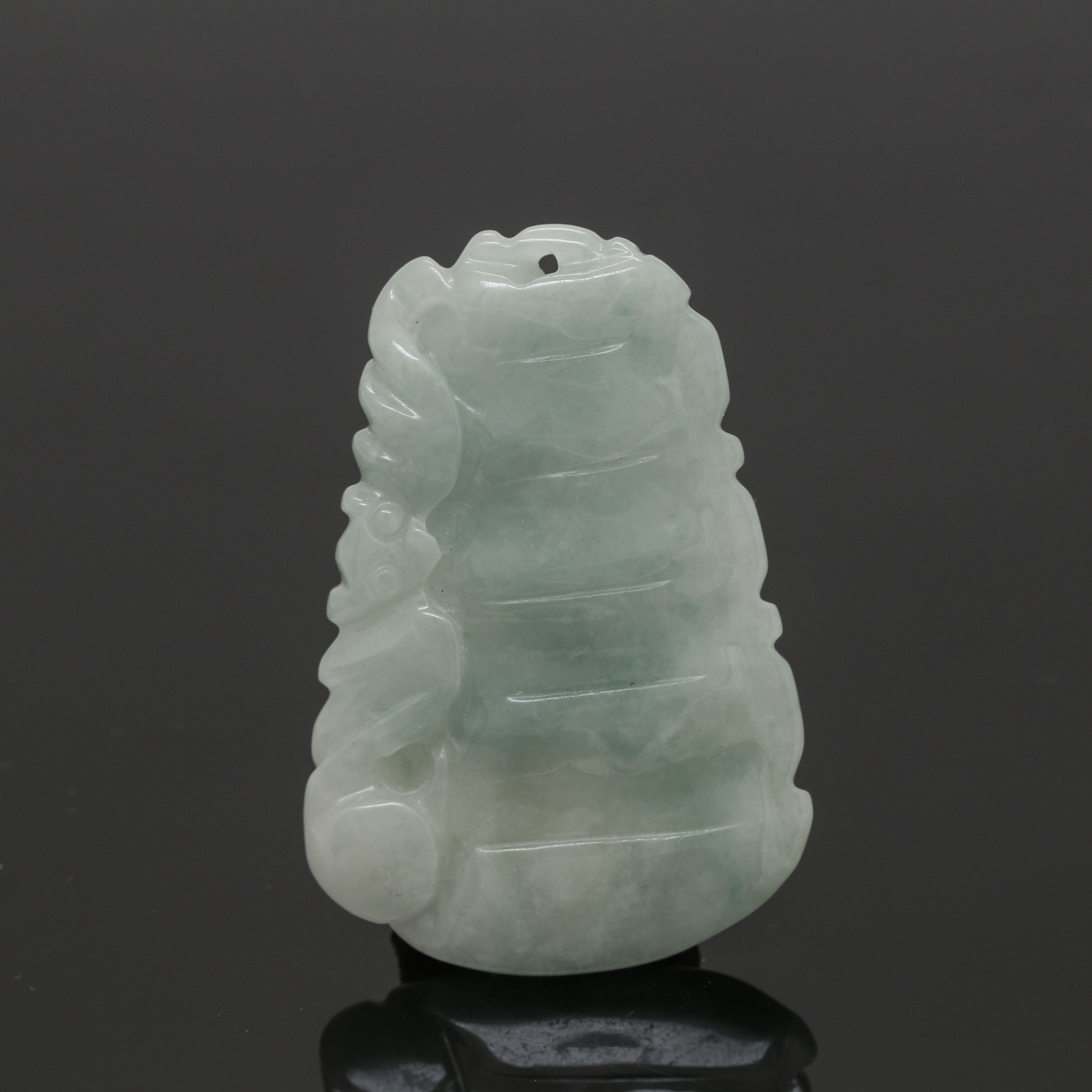 Carved Jadeite Pendant