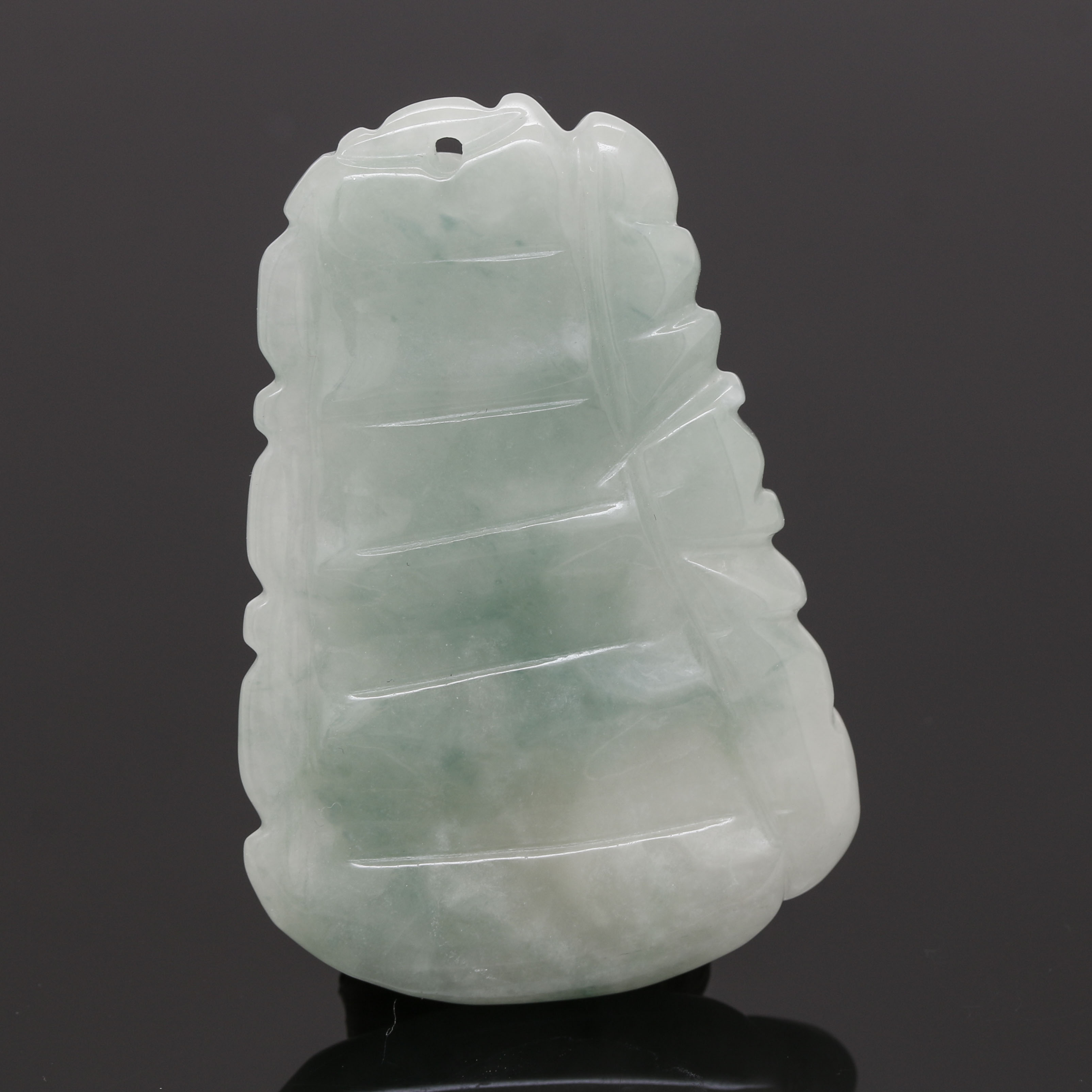 Carved Jadeite Pendant
