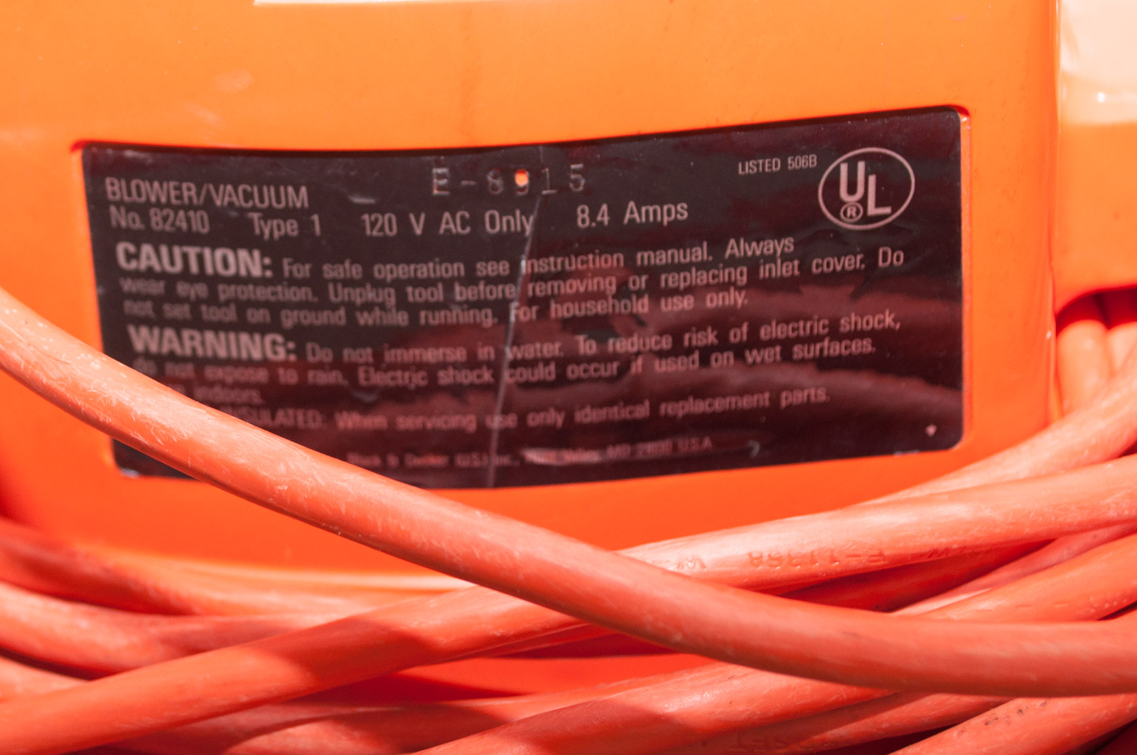 Lawn Tools Including a Wet/Dry Vacuum and Leaf Blower