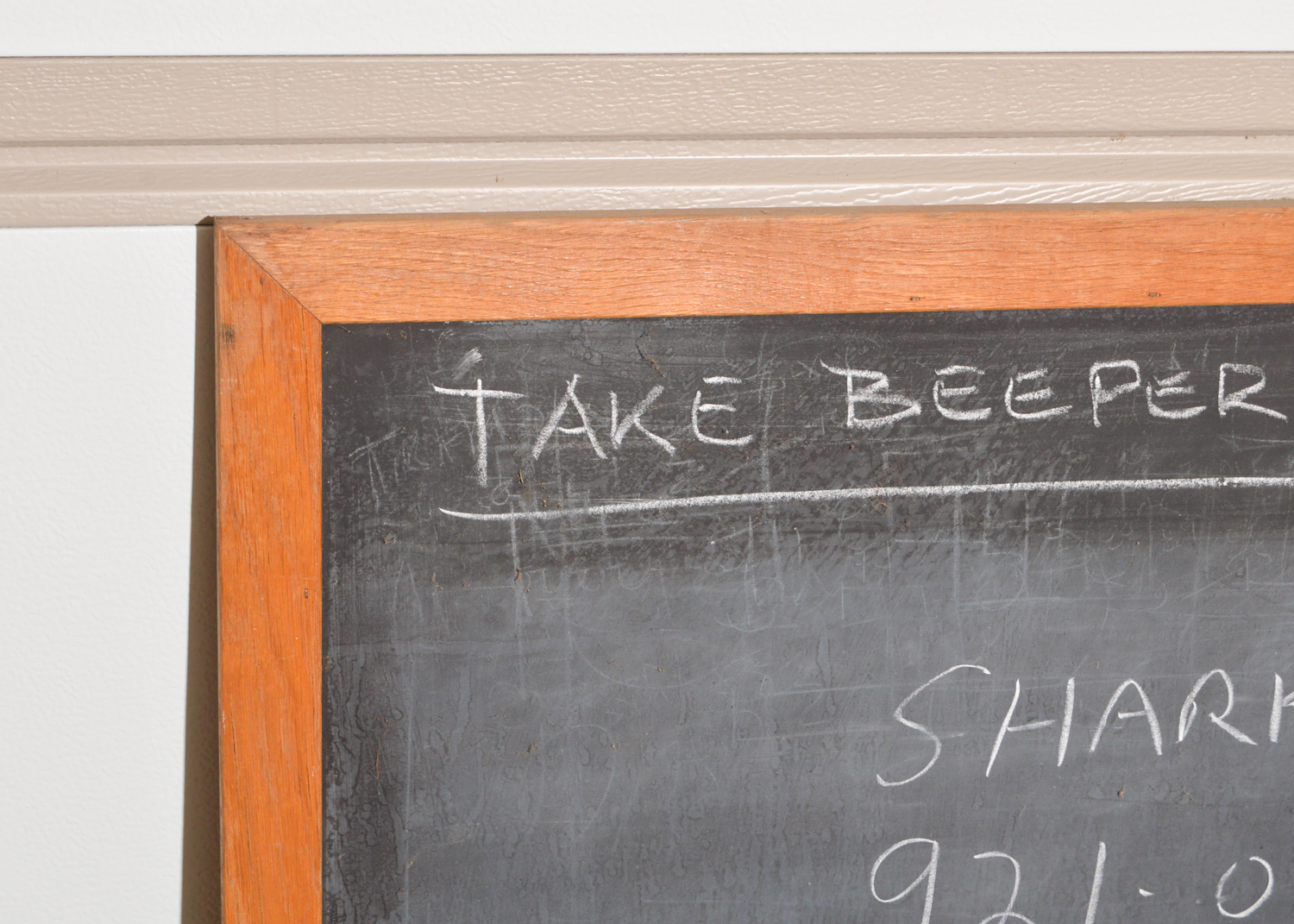 Vintage Classroom Chalkboard