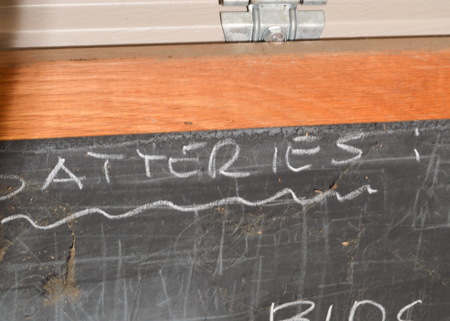 Vintage Classroom Chalkboard