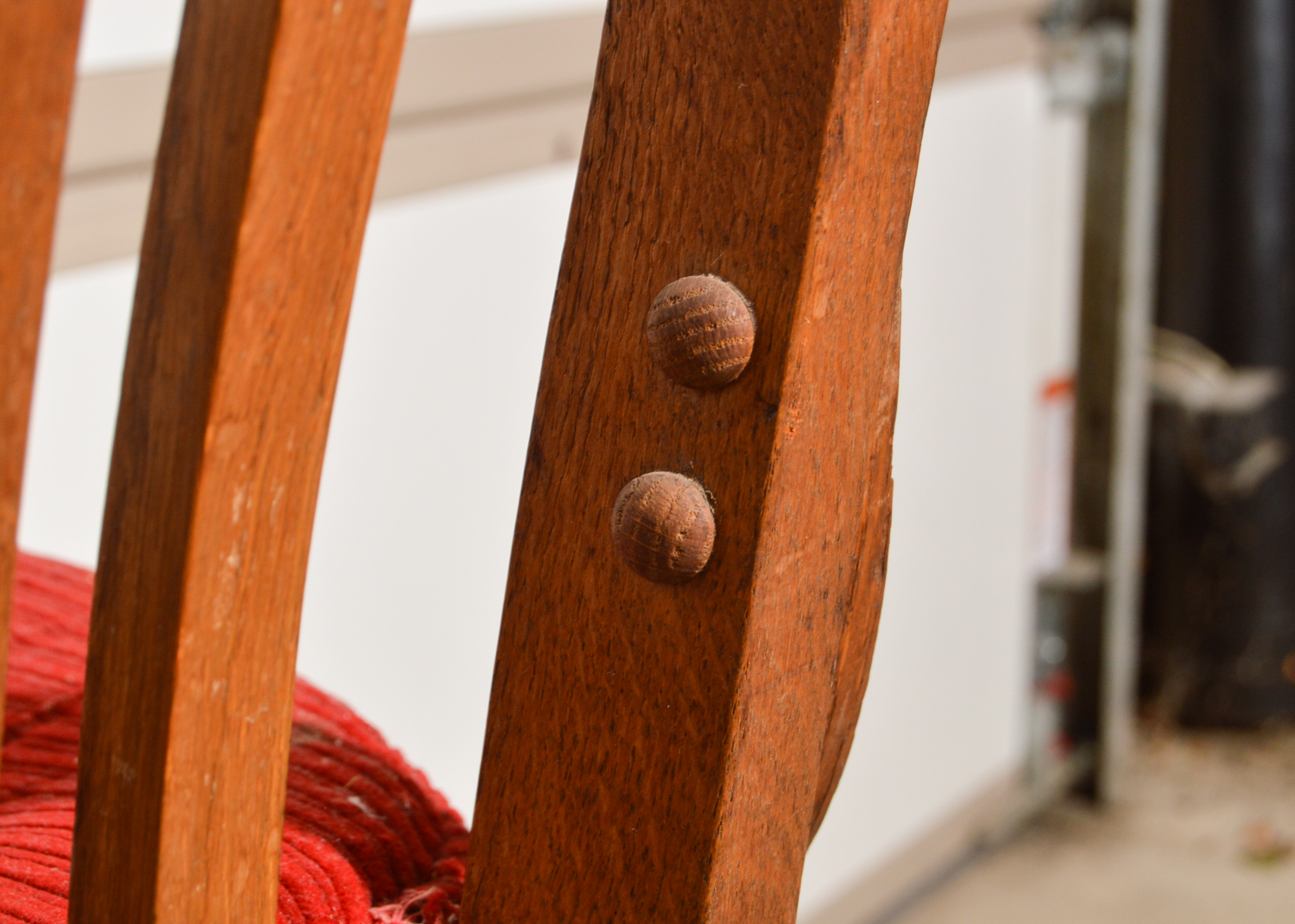 Vintage Banker Style Oak Desk Chair