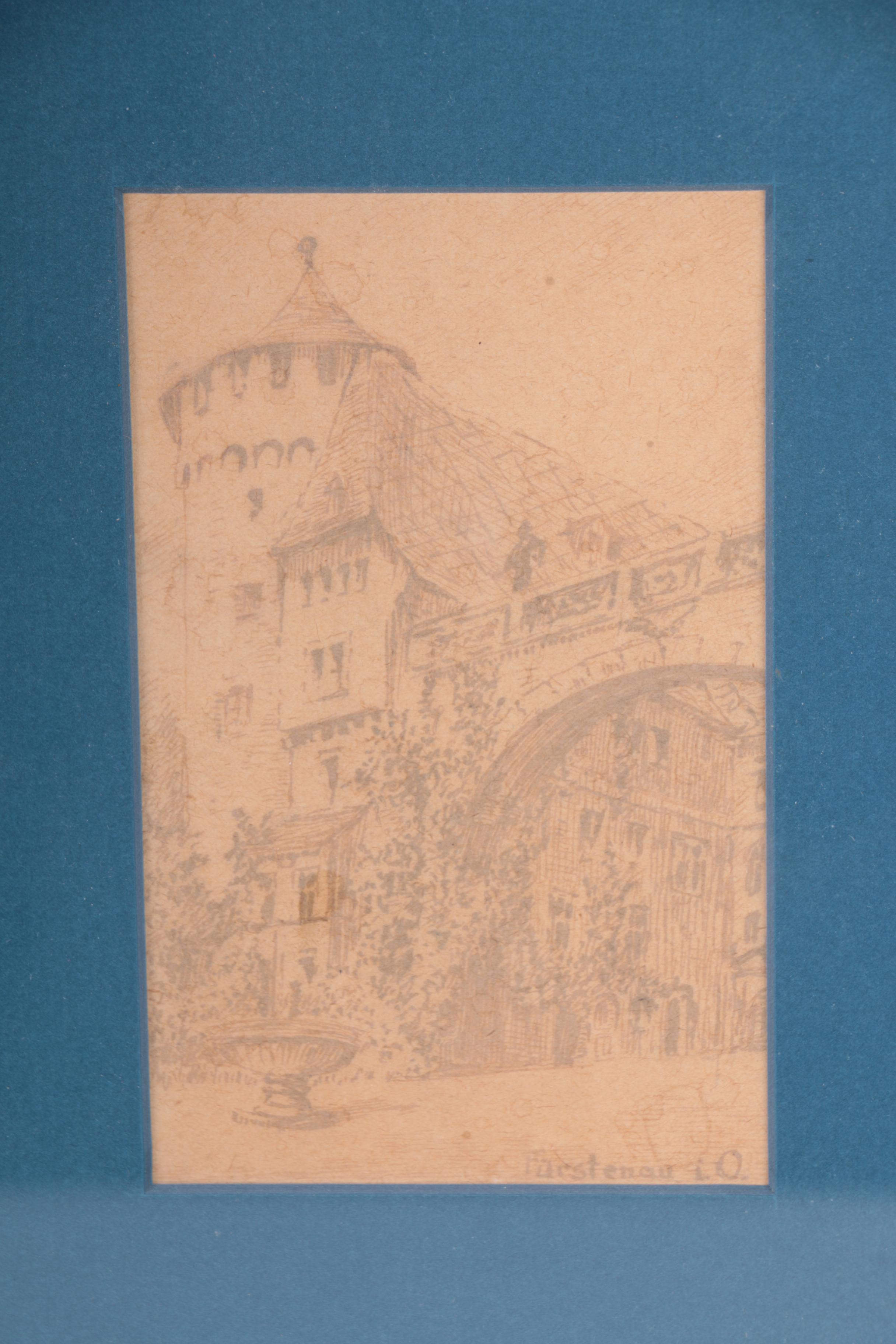 Ink Drawings of Buildings