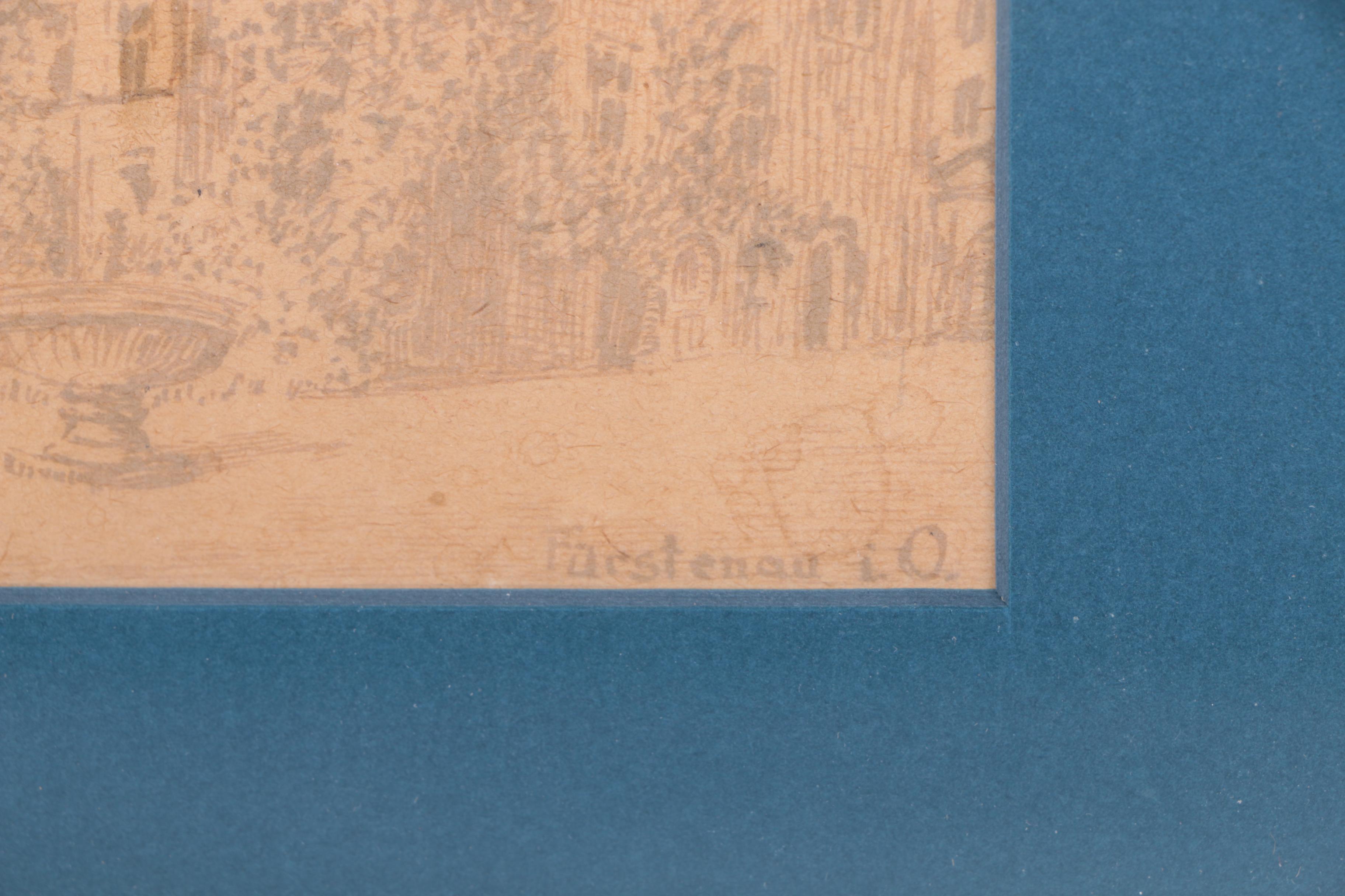 Ink Drawings of Buildings