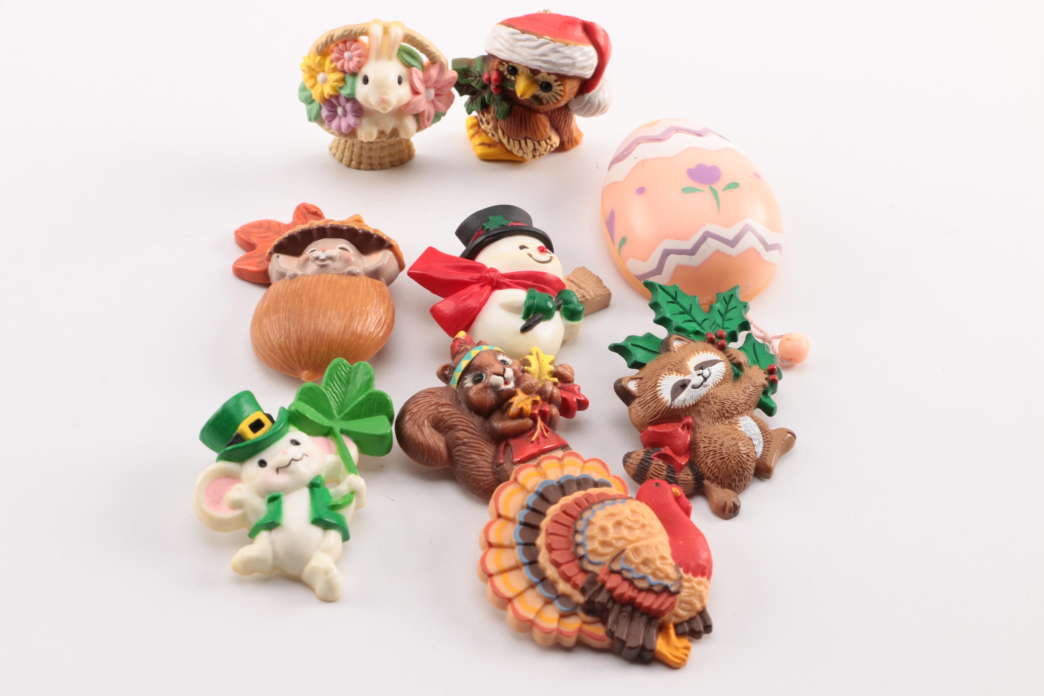 Pin-Back Button Collection Featuring Disney, Bugs Bunny, and US Olympics