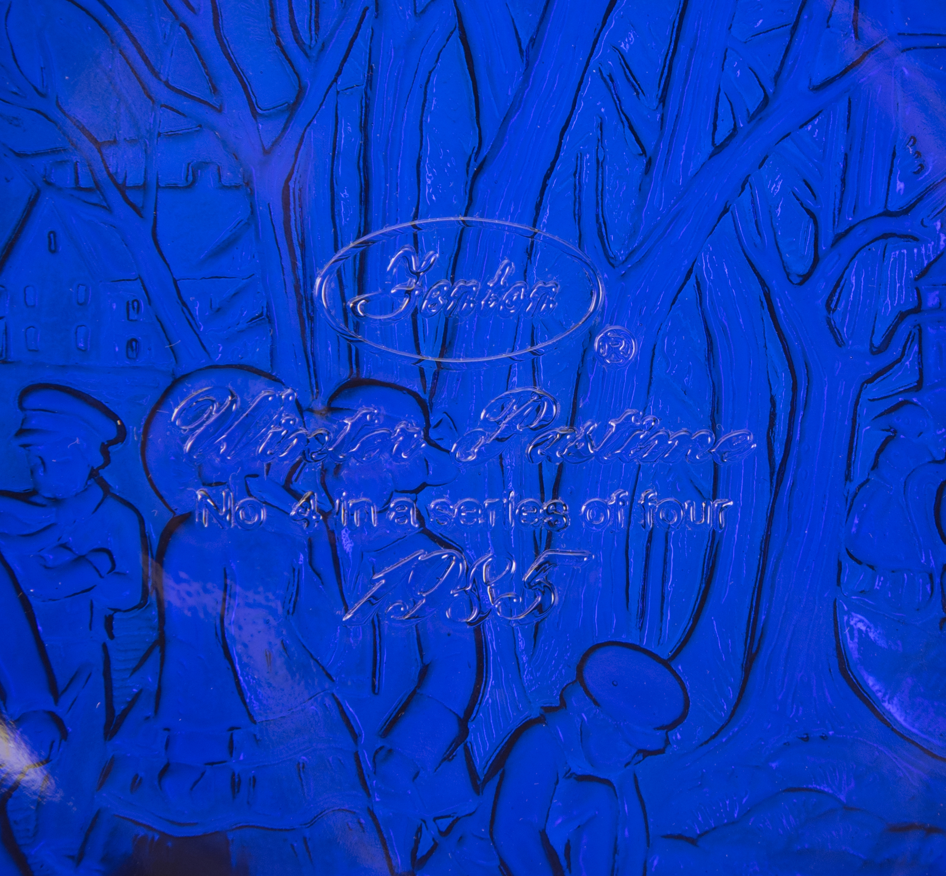 Fenton Annual Carnival Glass Plates