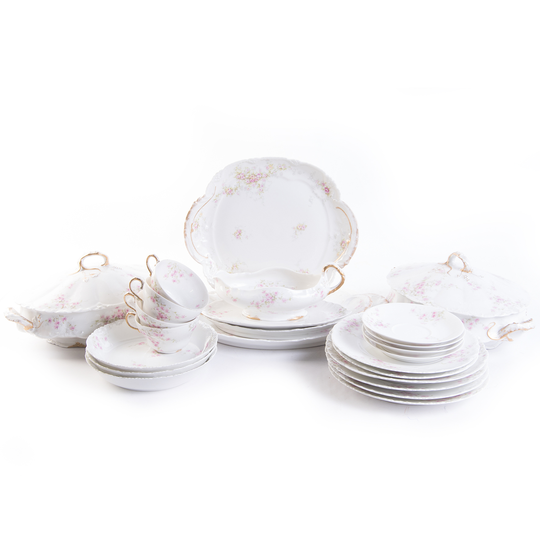 Theodore Haviland "Lucille" Porcelain Dinnerware