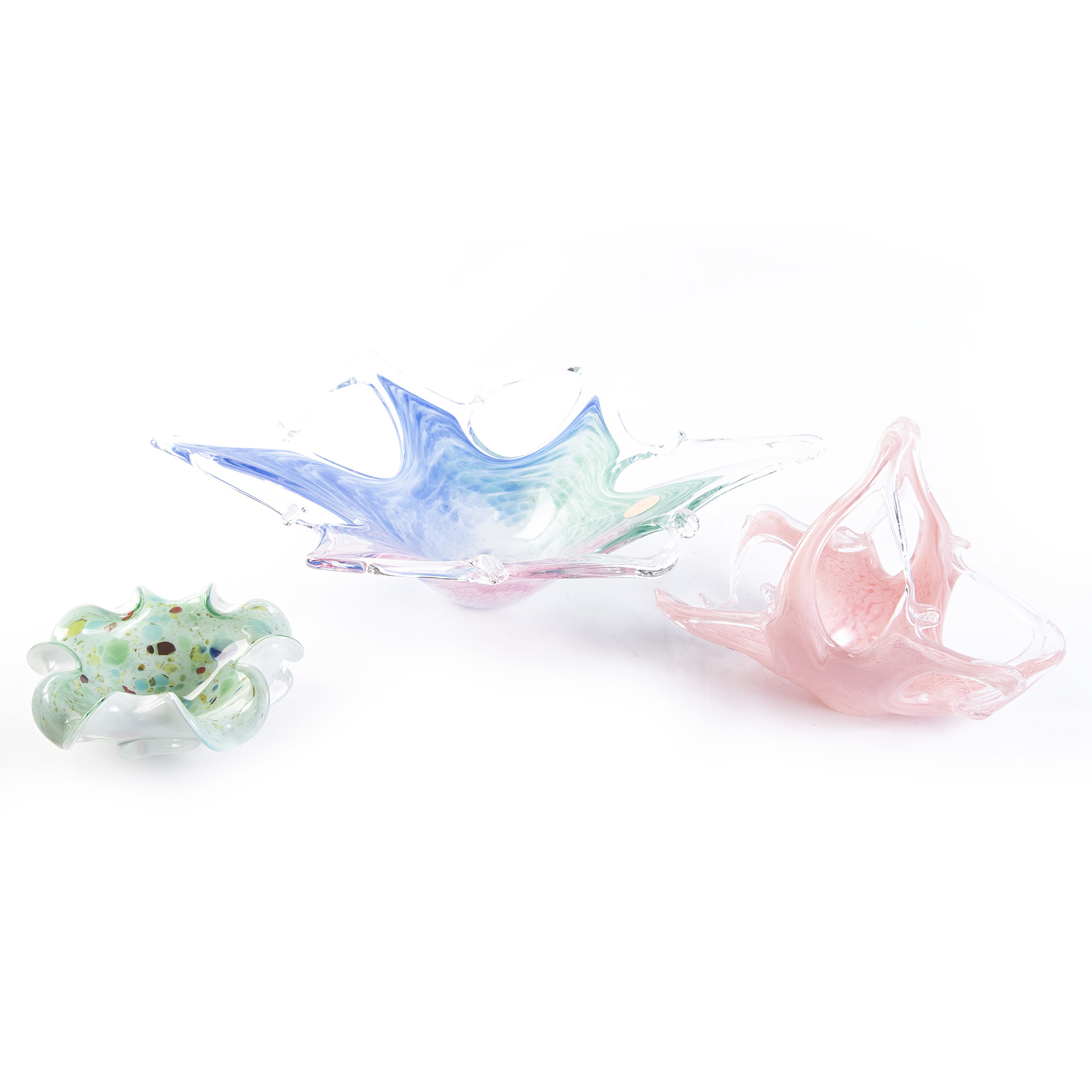 Collection of Colorful Art Glass