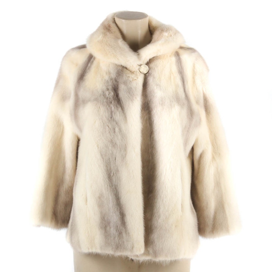 Vintage Evans Tourmaline Mink Fur Jacket