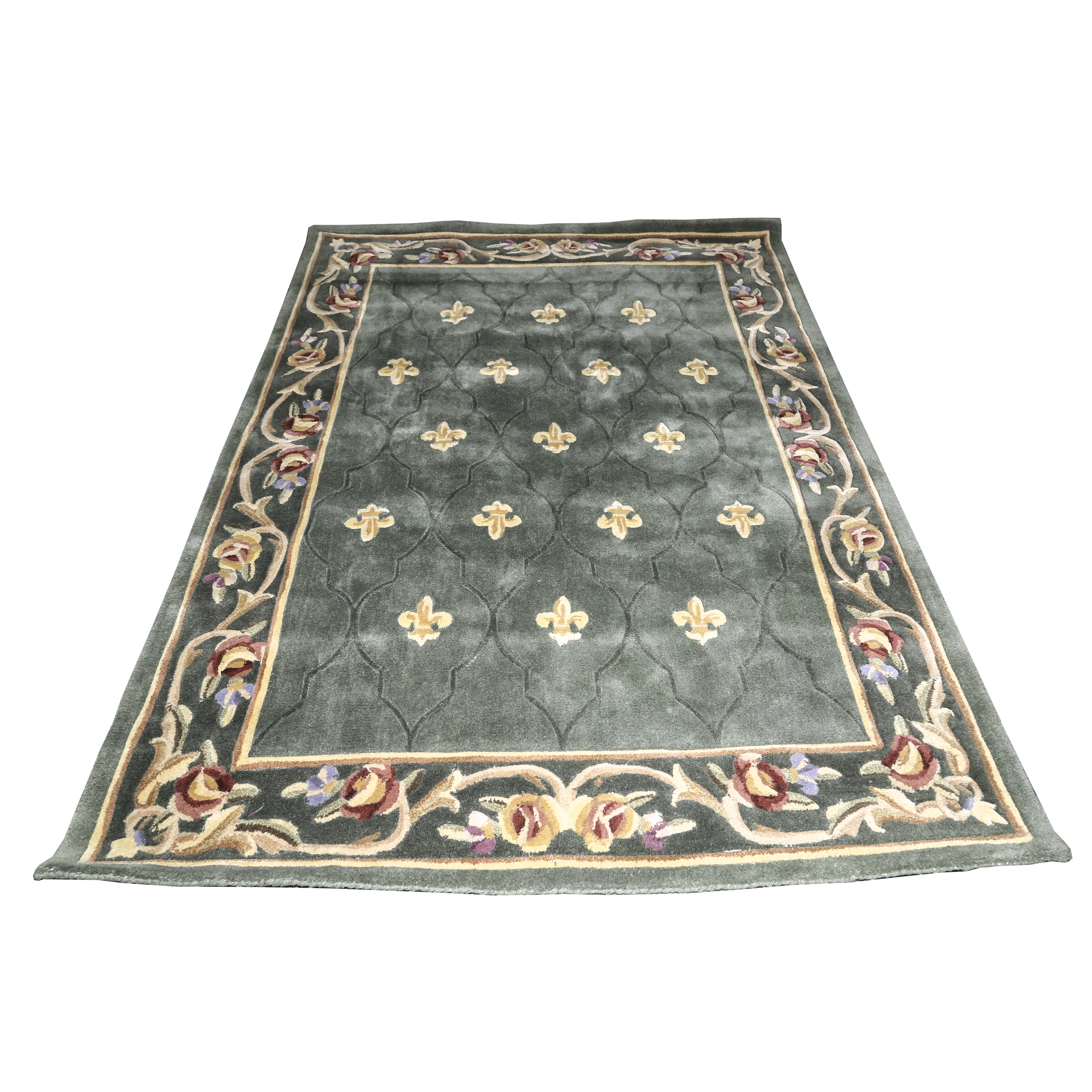 Royal Palace Tufted Wool Area Rug