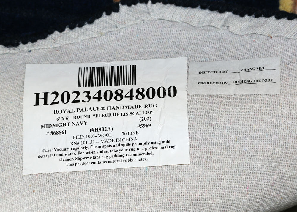 Royal Palace Handmade Wool Rug