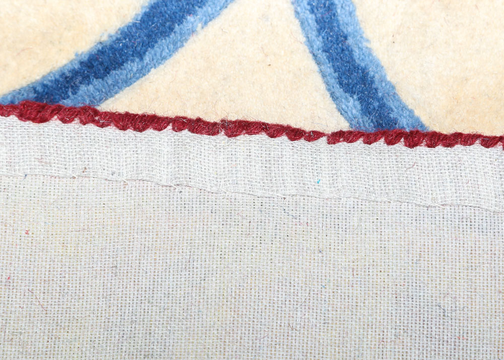 Royal Palace "Trellis" Handmade Wool Area Rug