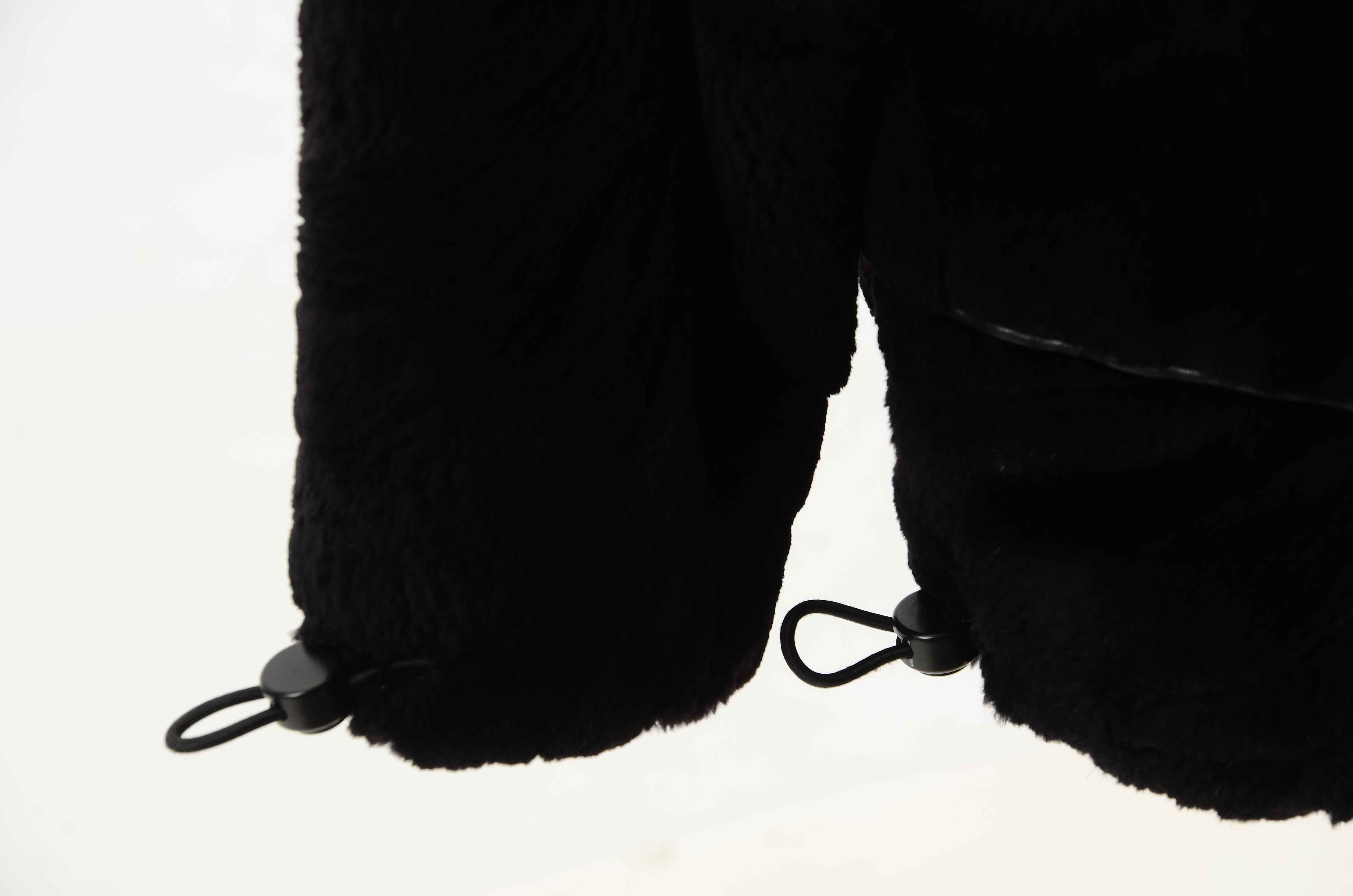 C. Grantston Bullard for Jean Crisan Black Sheared Beaver Jacket