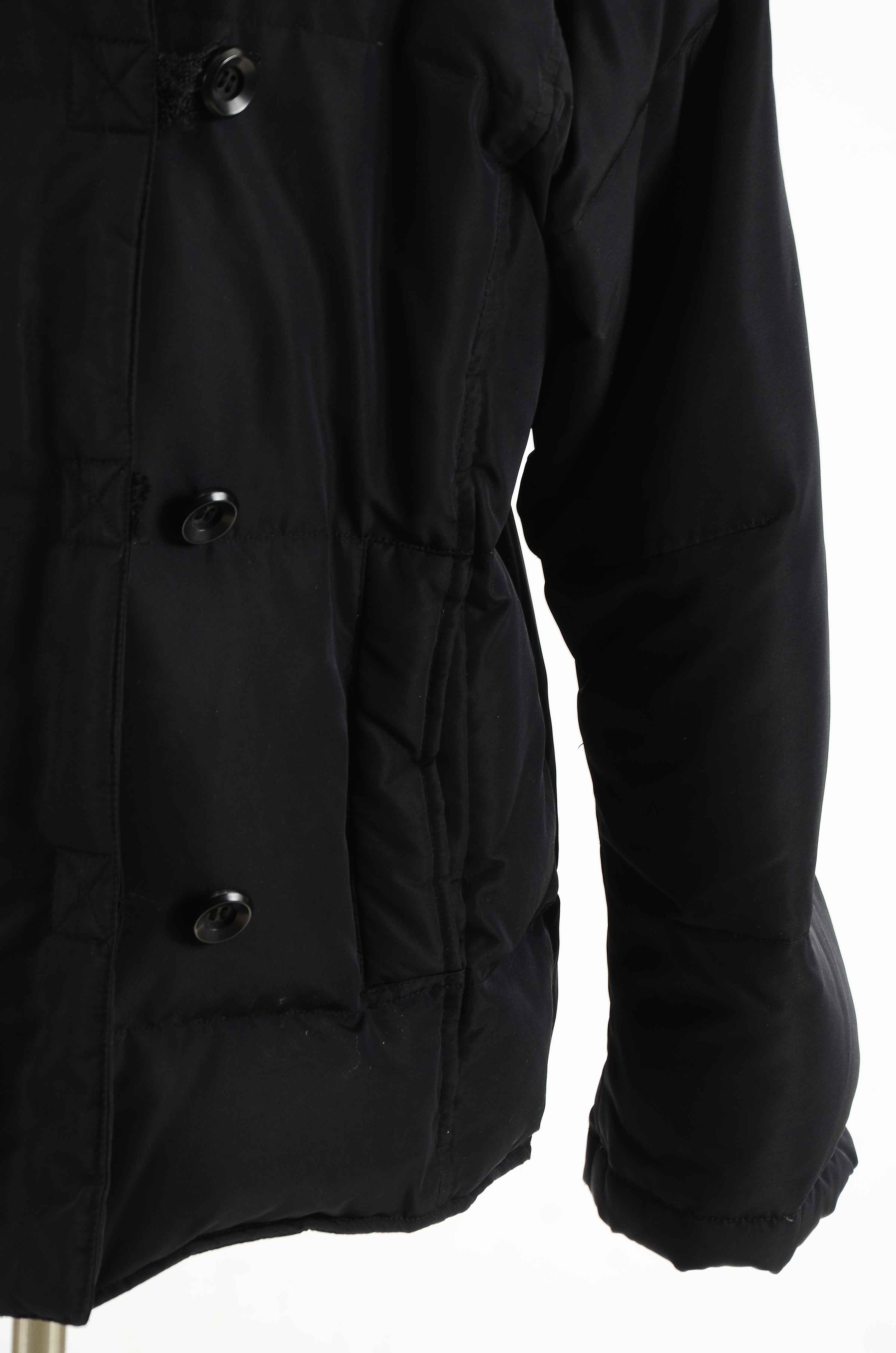 Panache Parka With Black Fox Fur Collar