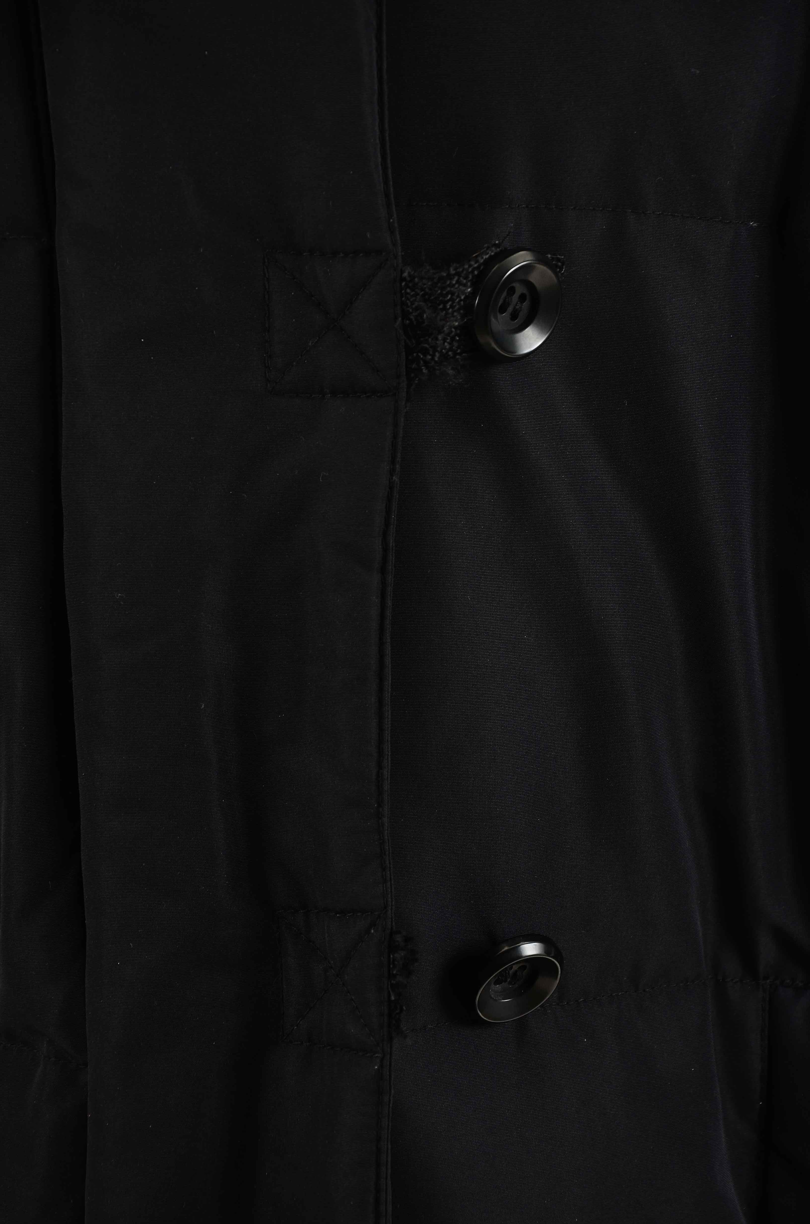 Panache Parka With Black Fox Fur Collar