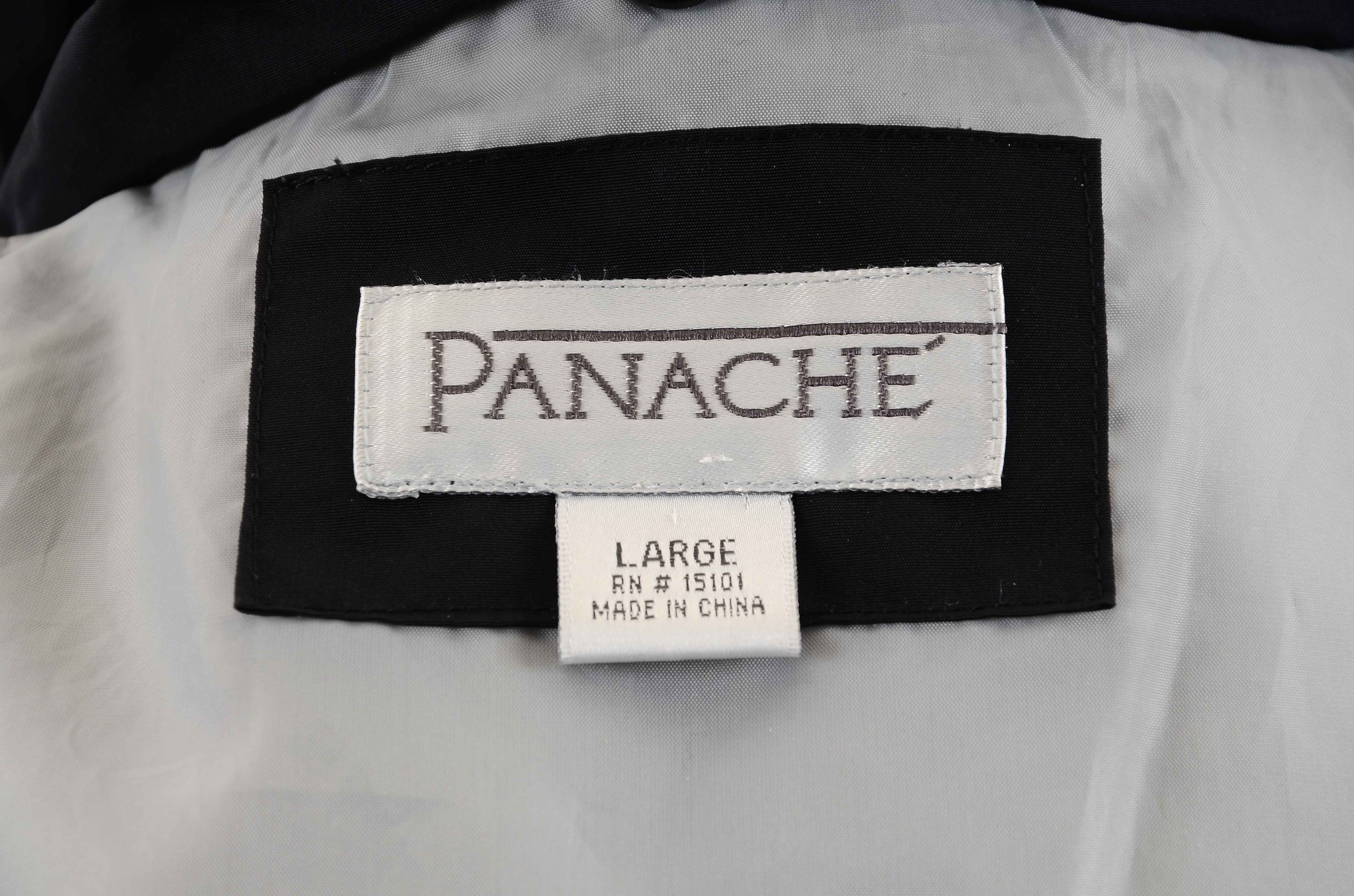 Panache Parka With Black Fox Fur Collar