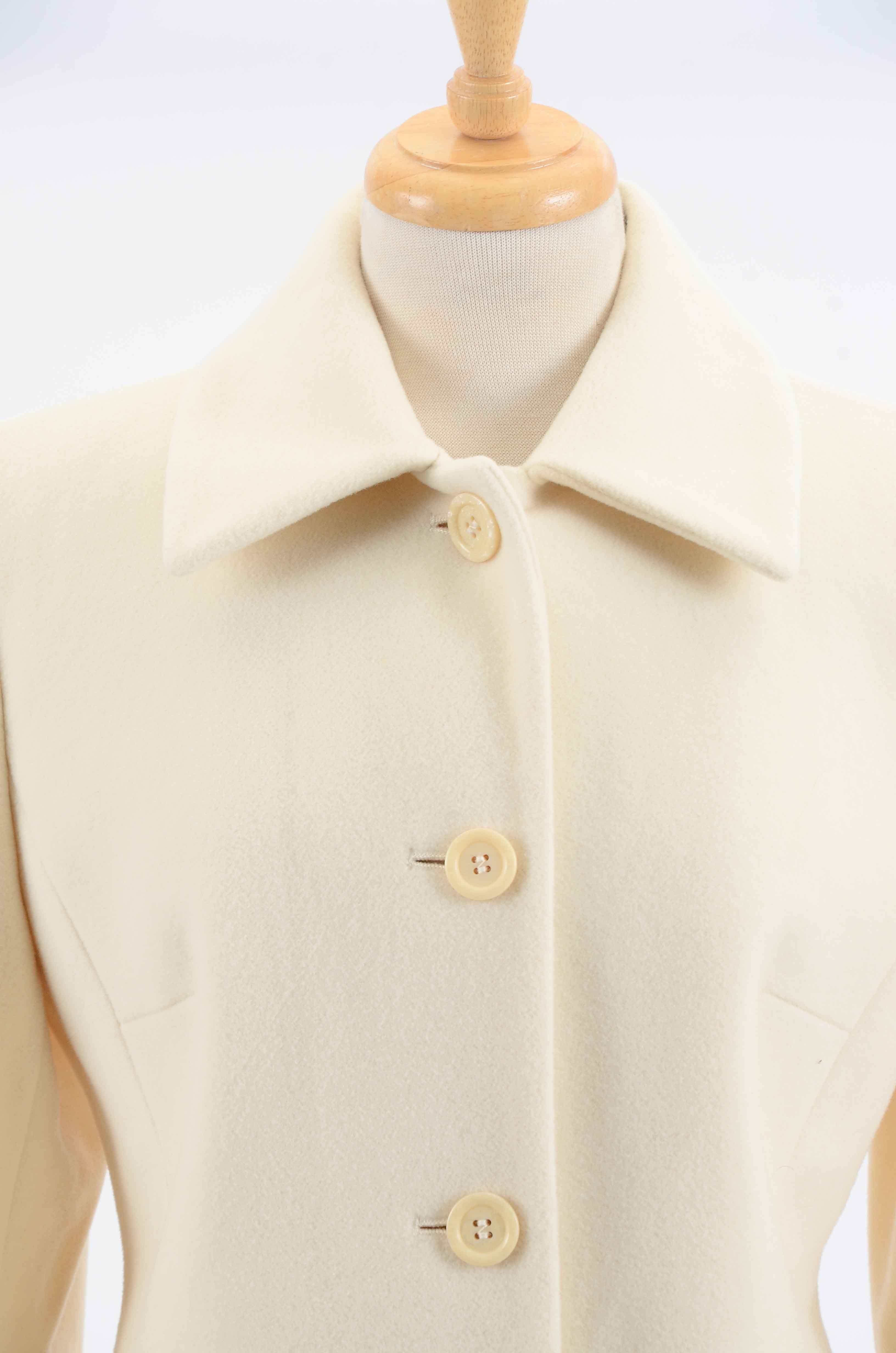 Jones New York Wool Dress Coat