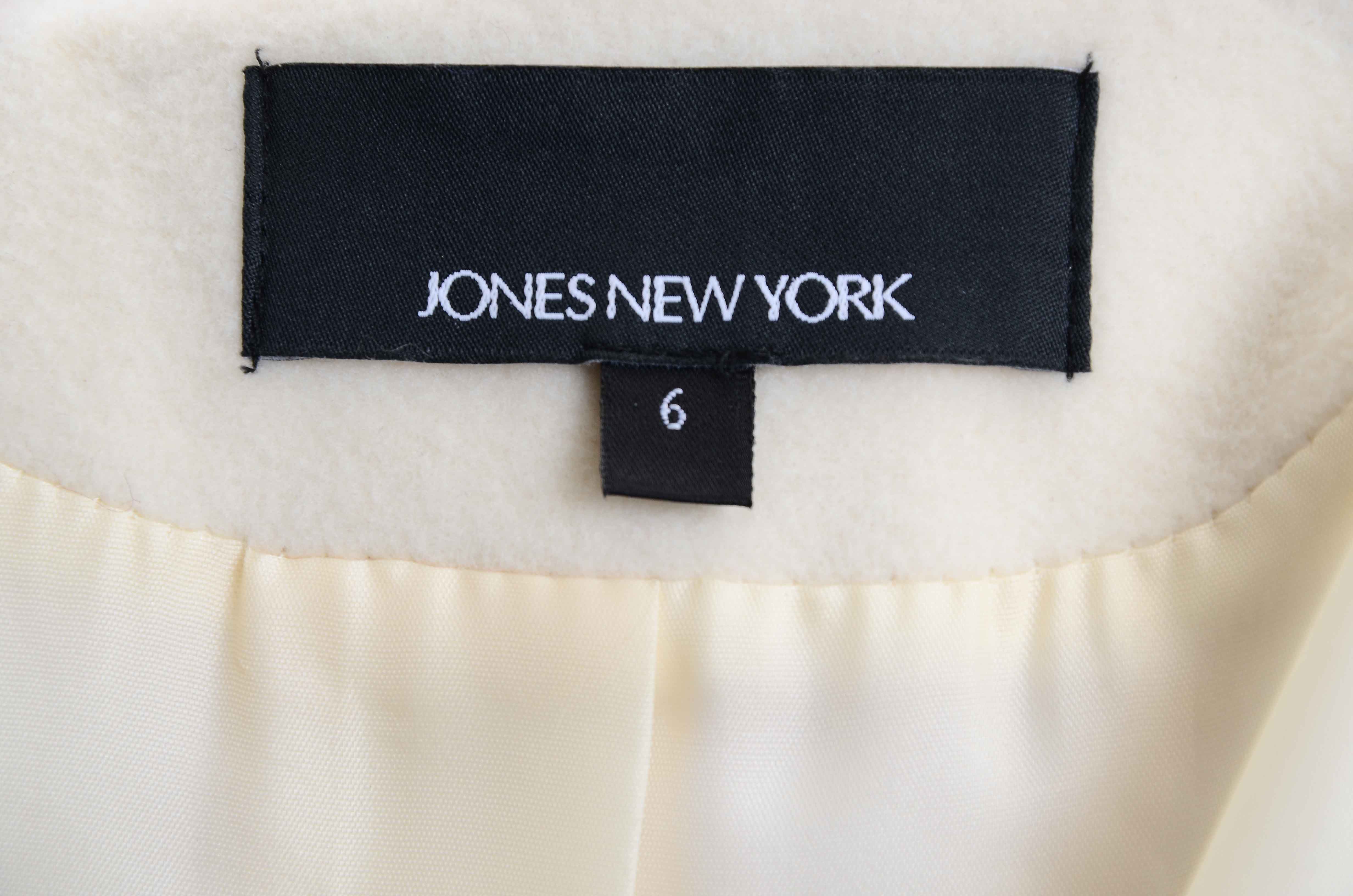 Jones New York Wool Dress Coat