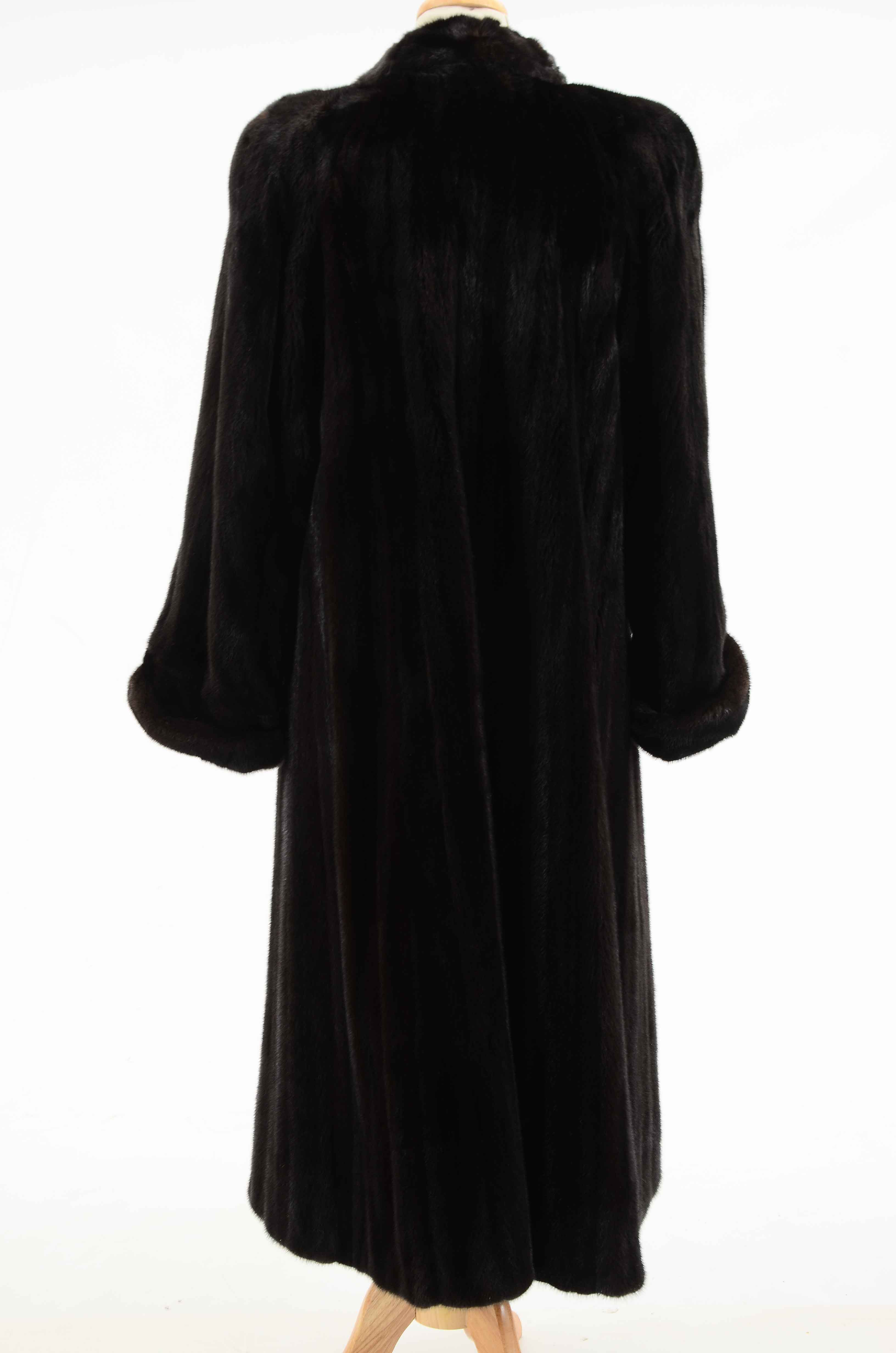 Thomas McElroy Ranched Mink Fur Coat and Hat