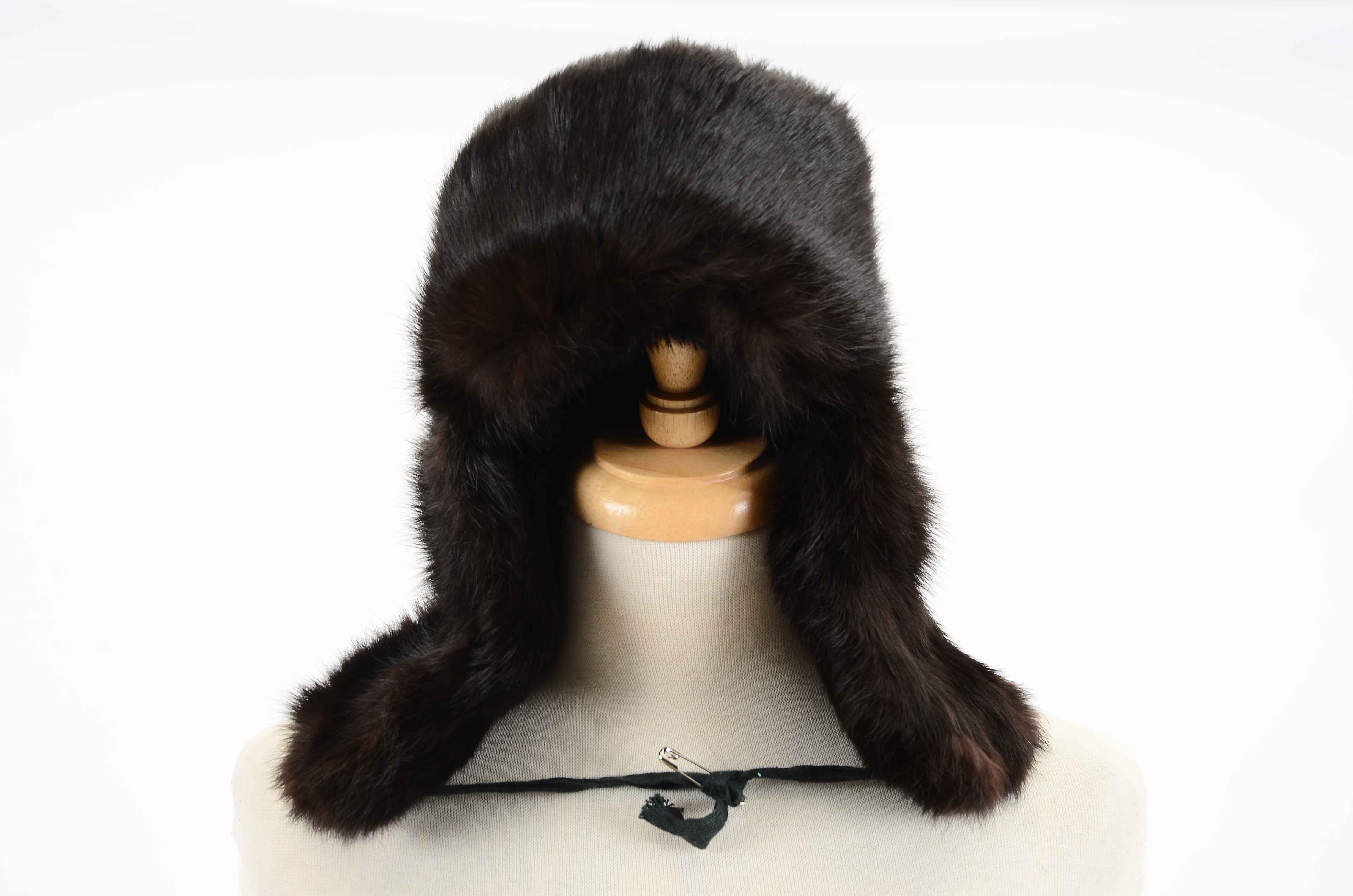 Thomas McElroy Ranched Mink Fur Coat and Hat