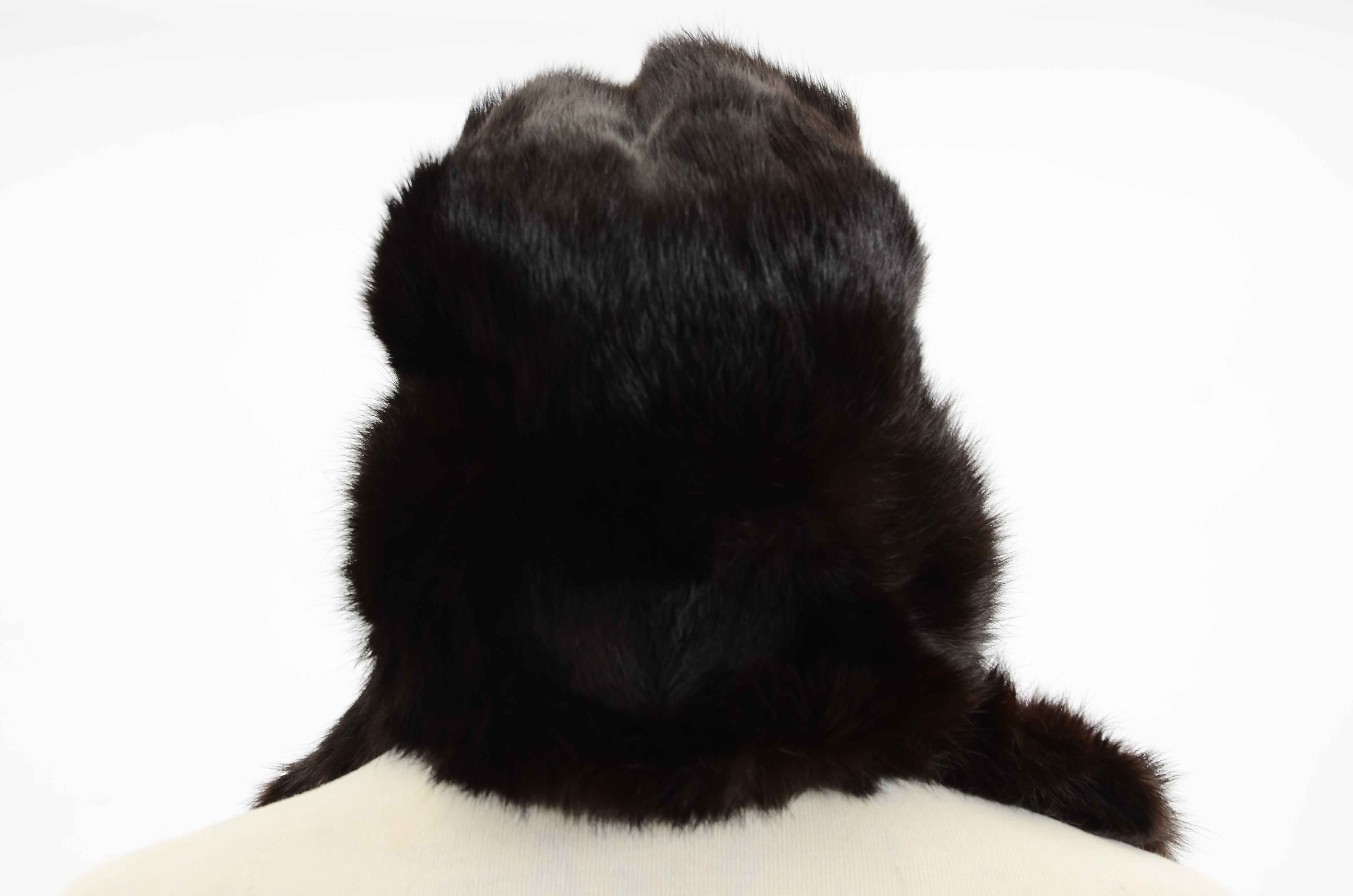 Thomas McElroy Ranched Mink Fur Coat and Hat