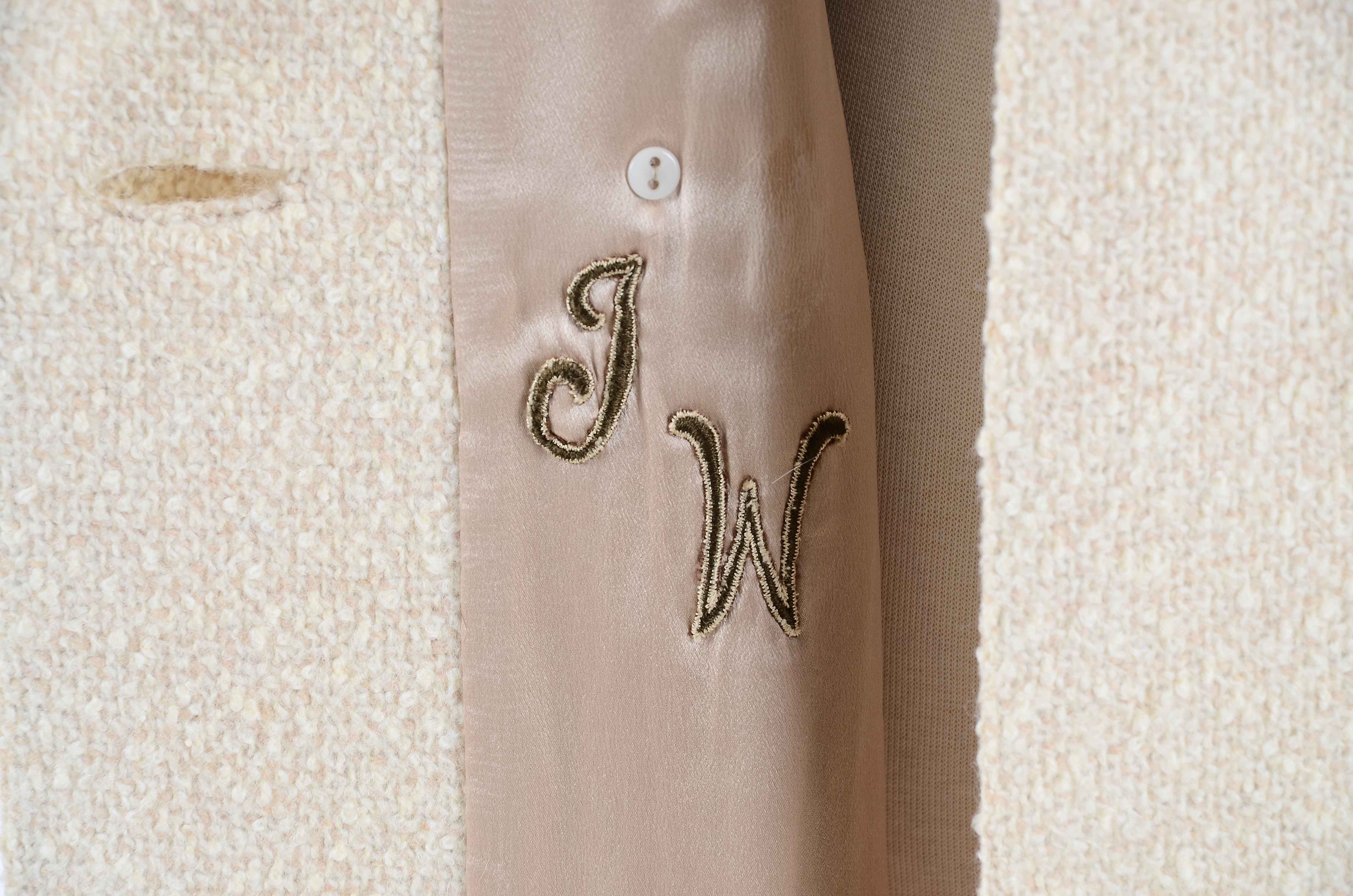 Women's 1960s Vintage Wool Coat with Fox Collar