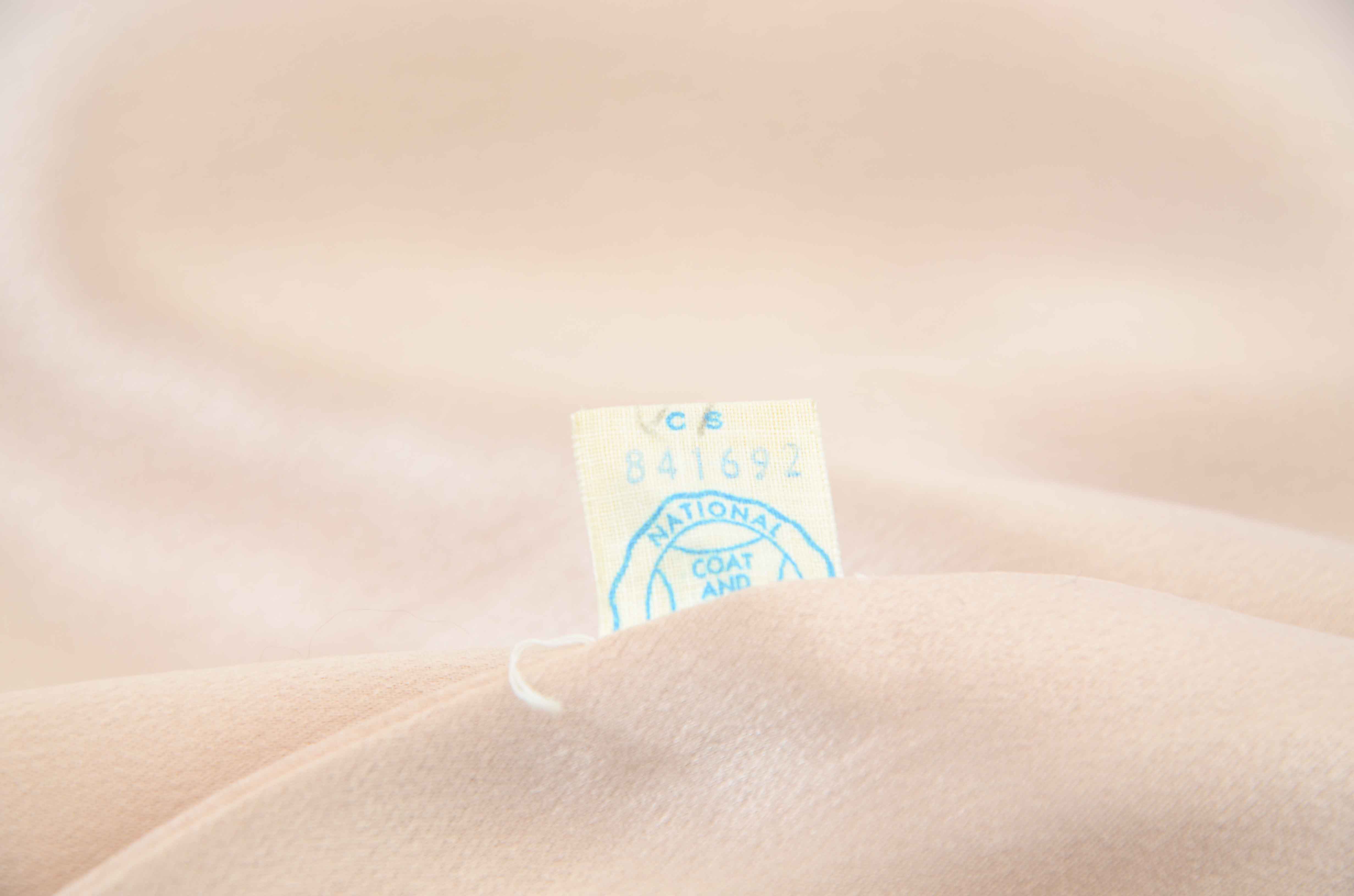 Women's 1960s Vintage Wool Coat with Fox Collar