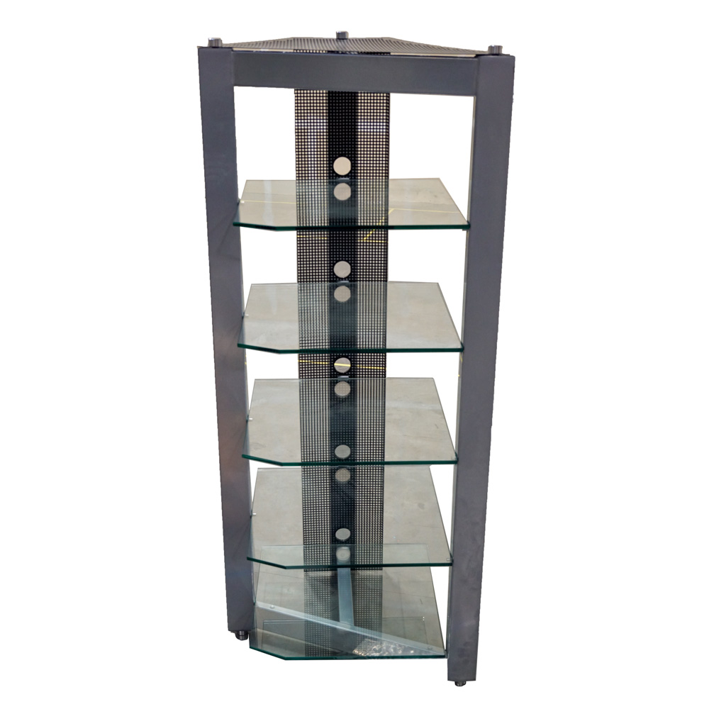 Contemporary Glass Entertainment Center