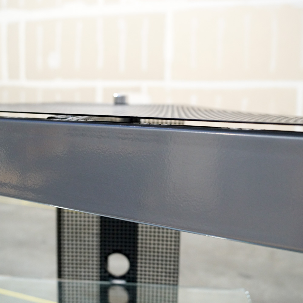 Contemporary Glass Entertainment Center