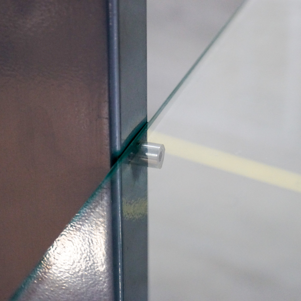 Contemporary Glass Entertainment Center