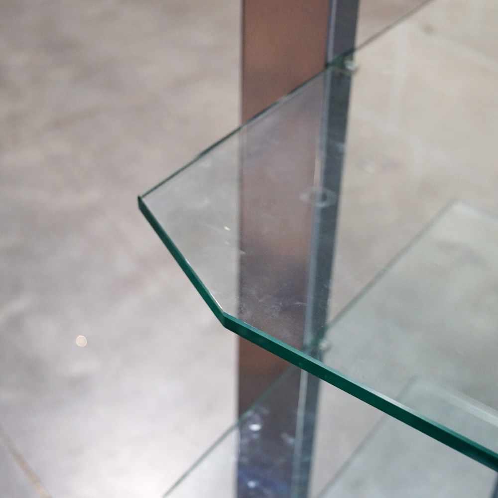 Contemporary Glass Entertainment Center