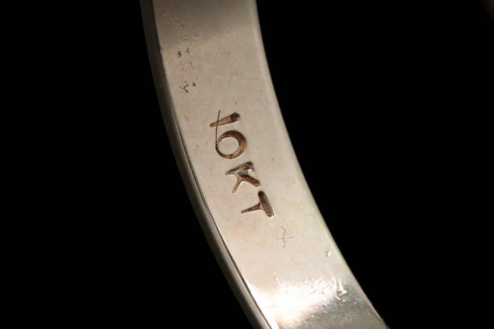 10K Yellow Gold and 1.00 CTW Diamond Ring