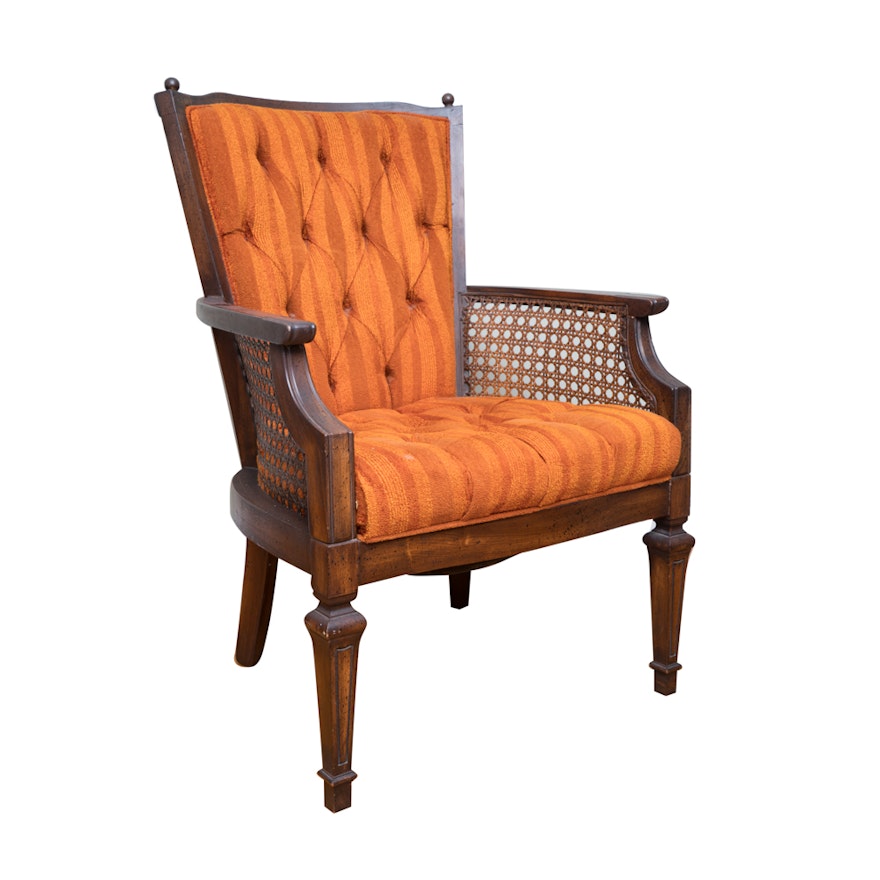French Style Tufted Armchair