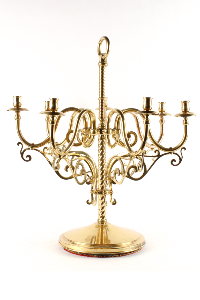 Vintage Brass Candelabra