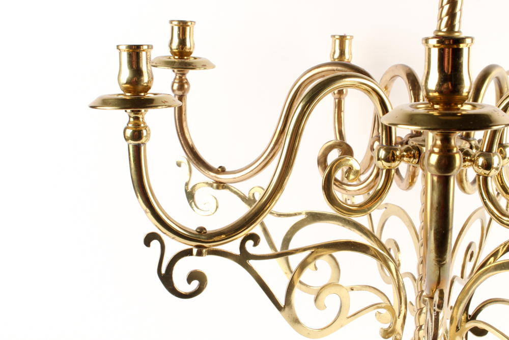 Vintage Brass Candelabra