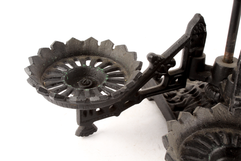 Antique Cast Iron Candelabra