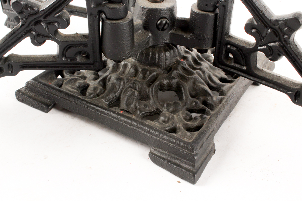 Antique Cast Iron Candelabra