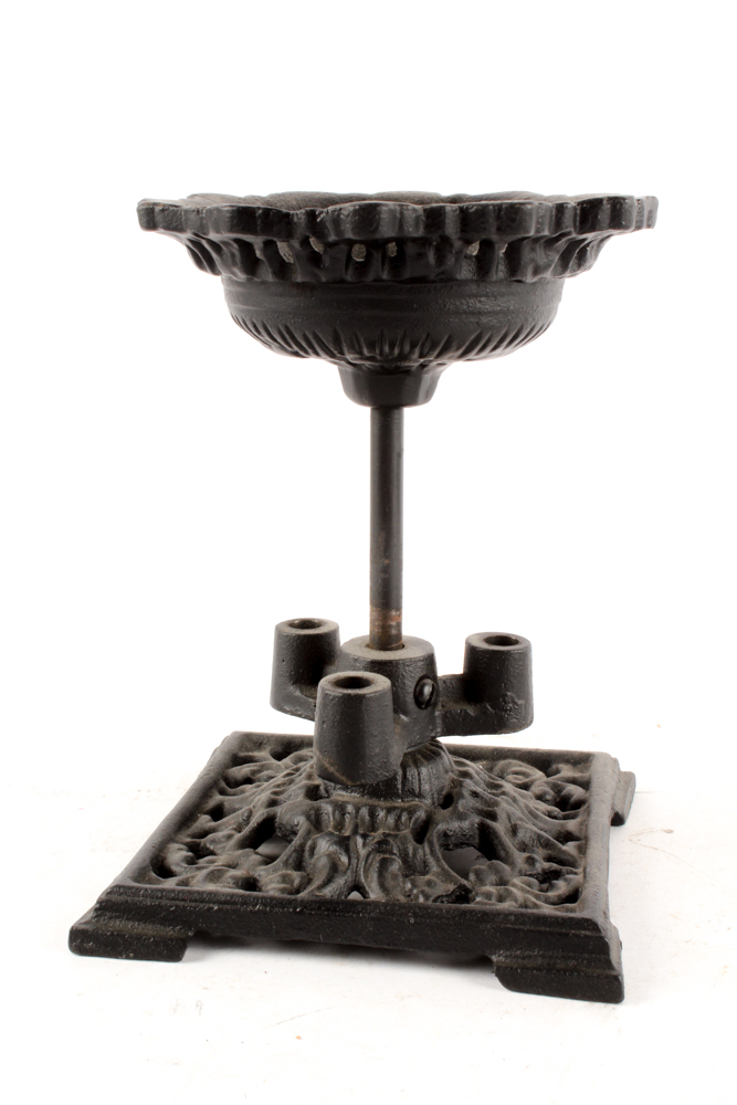 Antique Cast Iron Candelabra